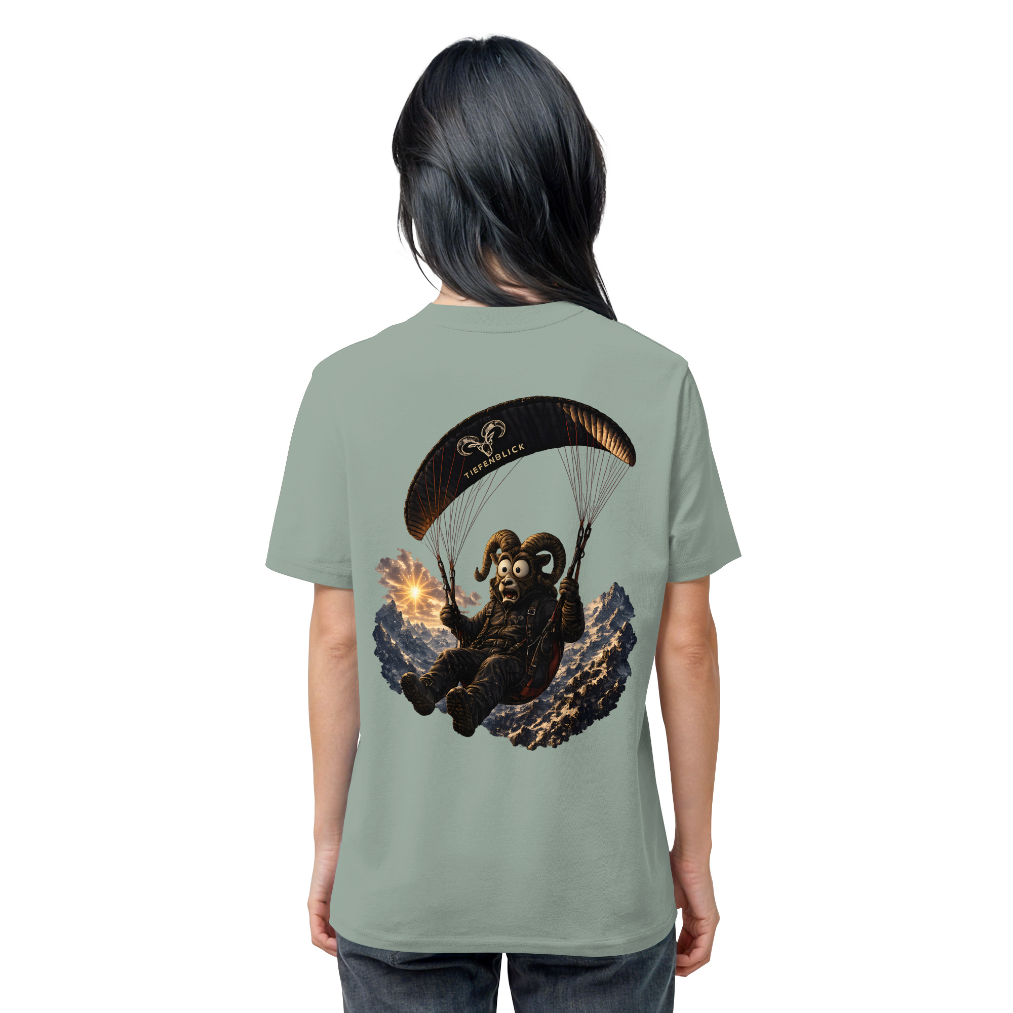 Tiefenblick Paraglider  - Organic Shirt
