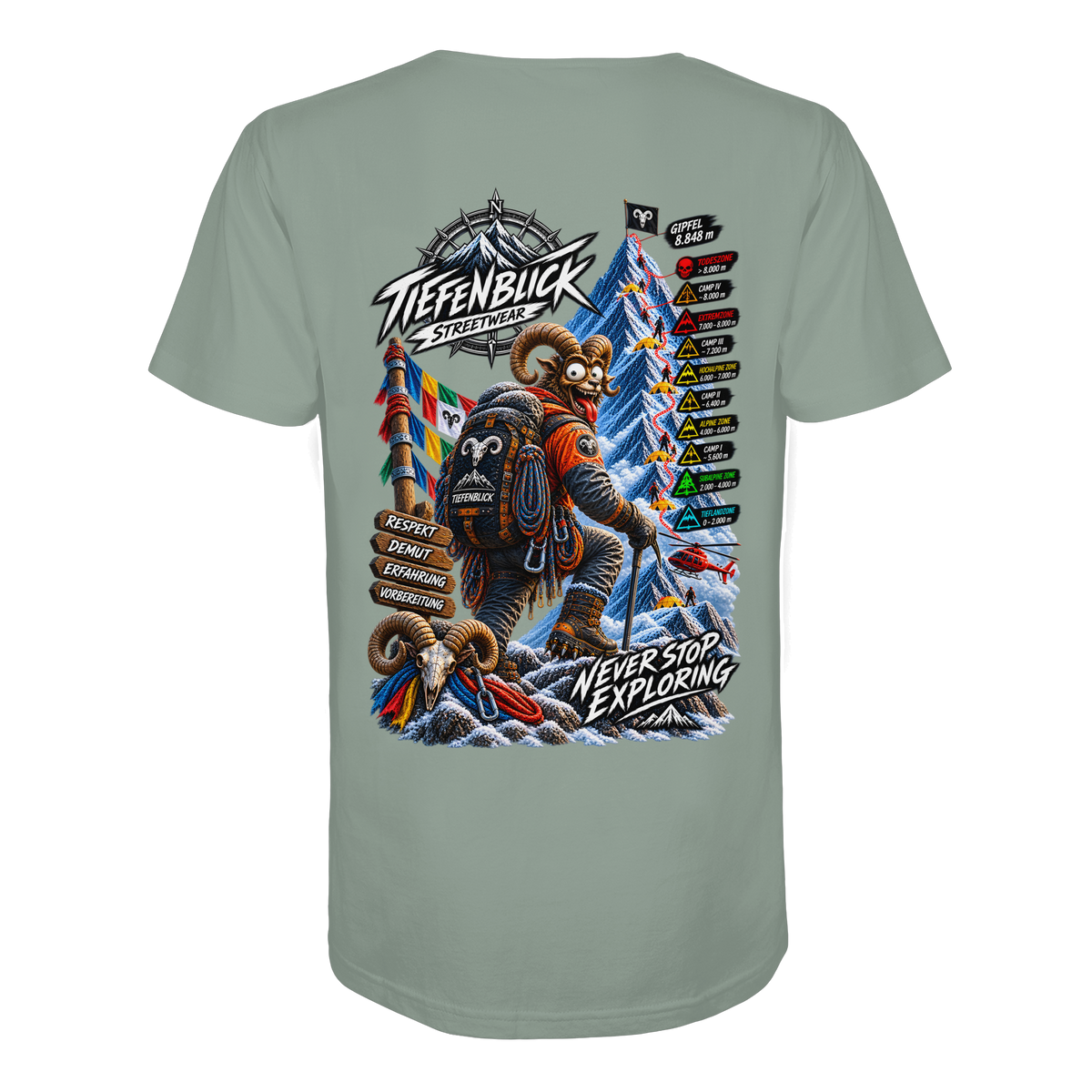 Tiefenblick Todeszone Fun - Organic Shirt