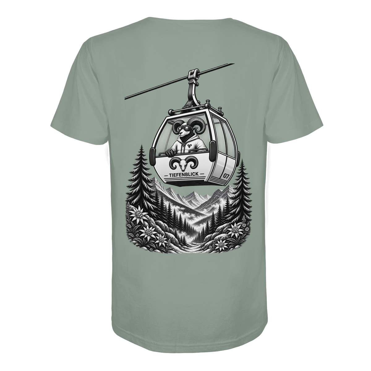 Tiefenblick Gondel Fun  - Organic Shirt