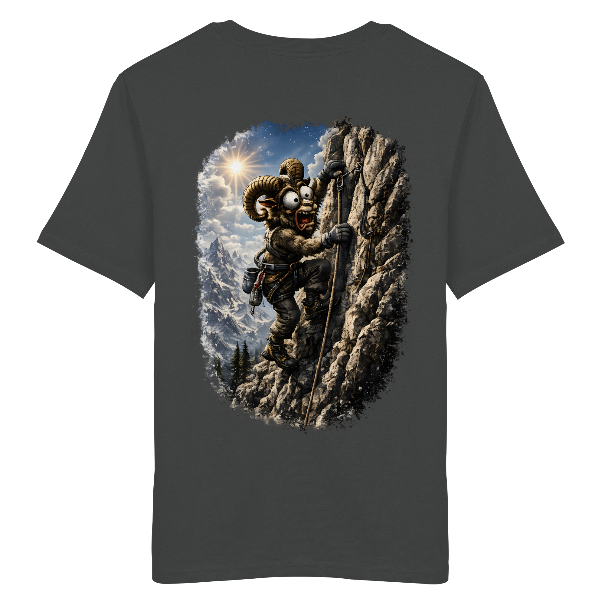 Tiefenblick Klettern - Organic Shirt