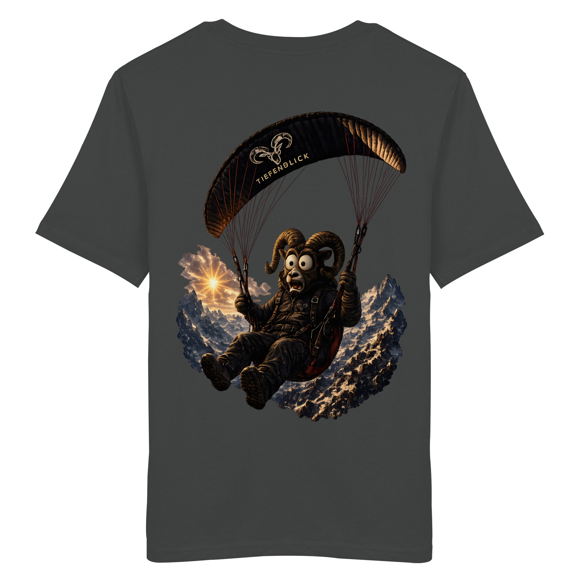 Tiefenblick Paraglider  - Organic Shirt