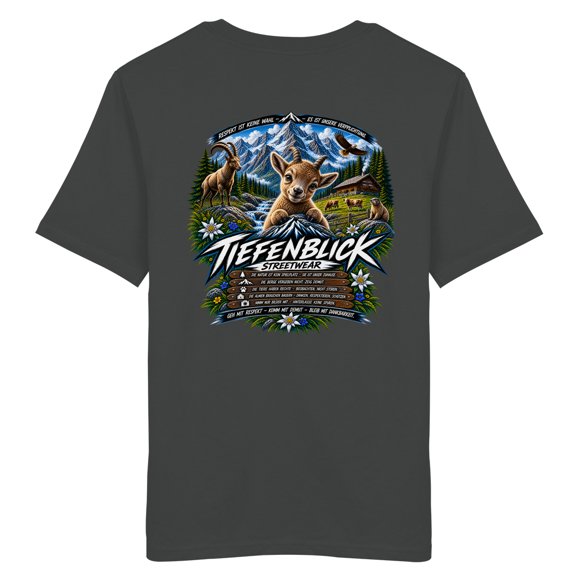 Tiefenblick Respekt Edition - Organic Shirt