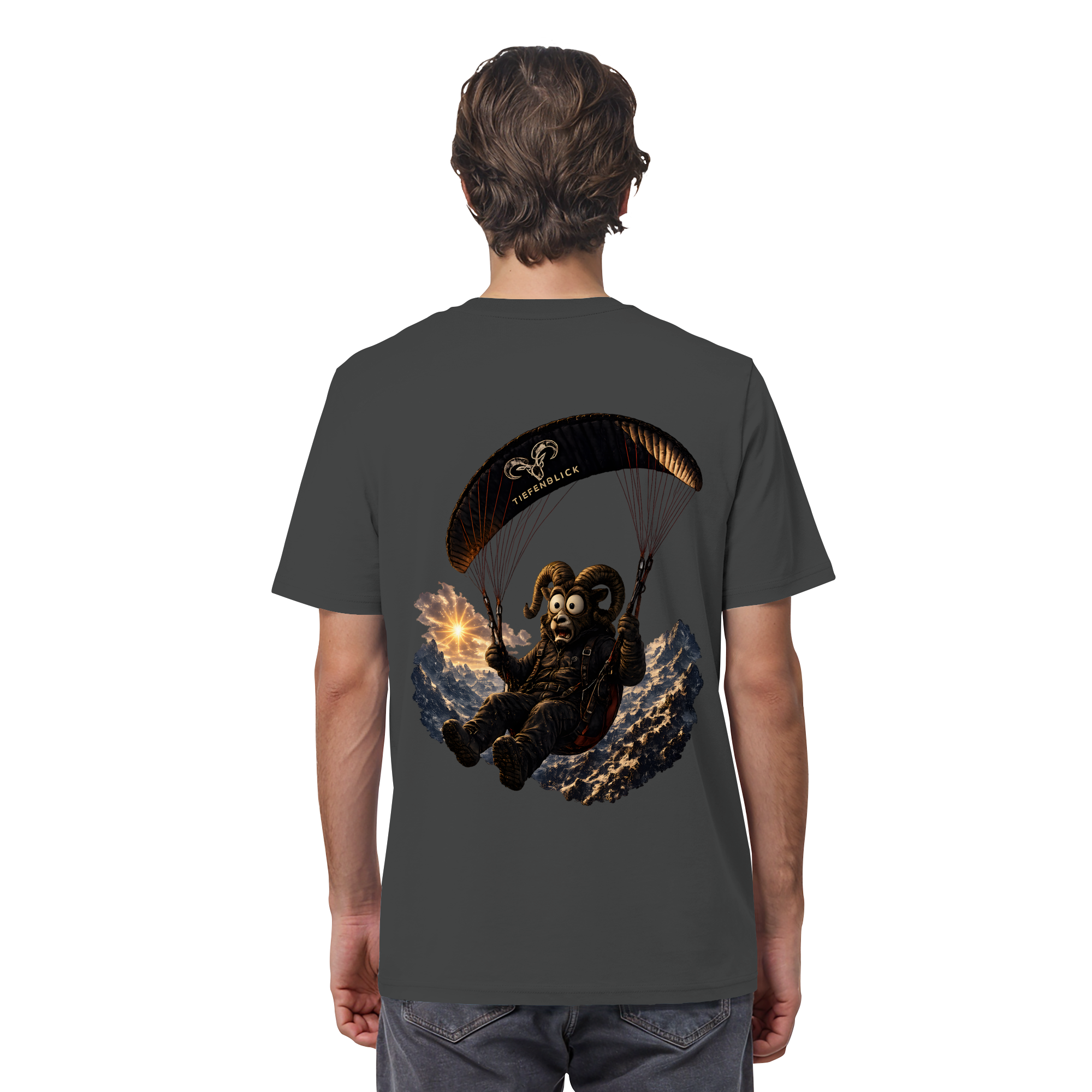 Tiefenblick Paraglider  - Organic Shirt