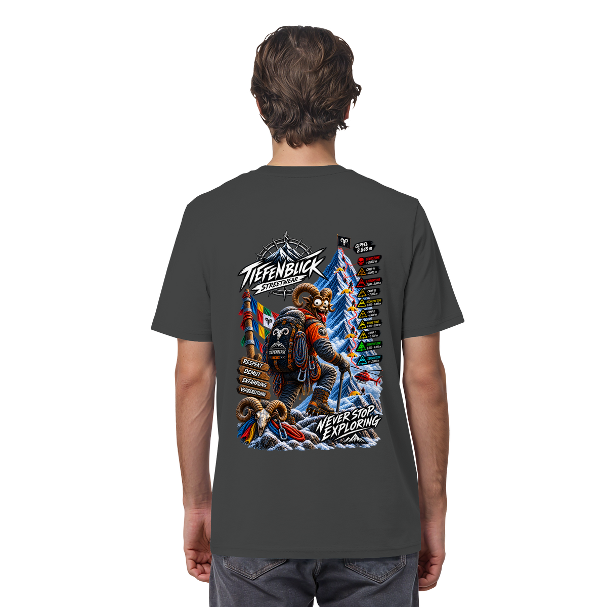 Tiefenblick Todeszone Fun - Organic Shirt