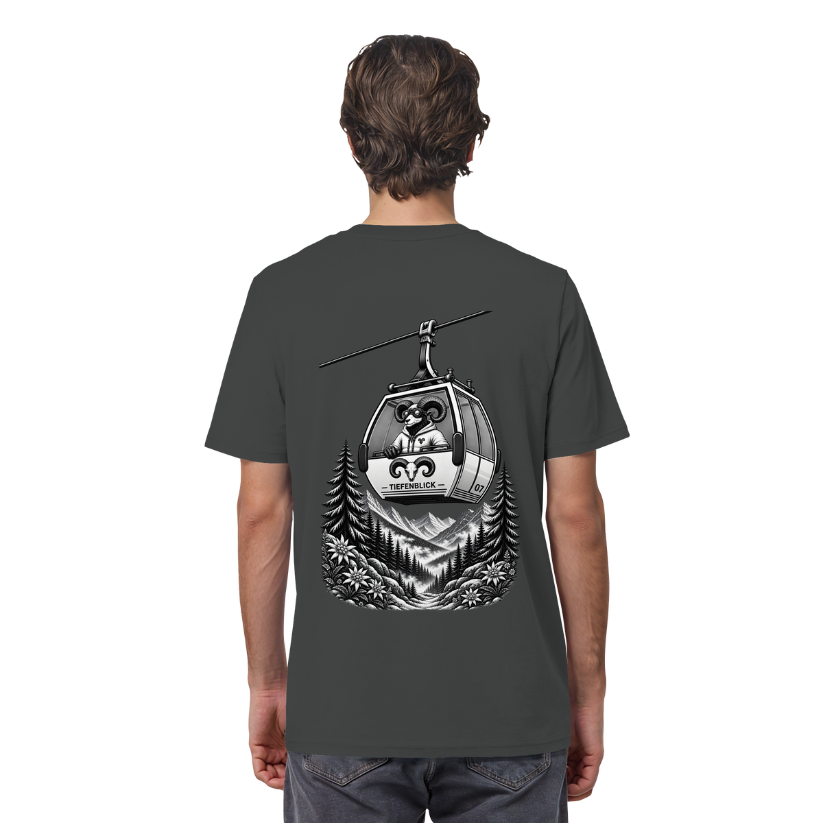 Tiefenblick Gondel Fun  - Organic Shirt