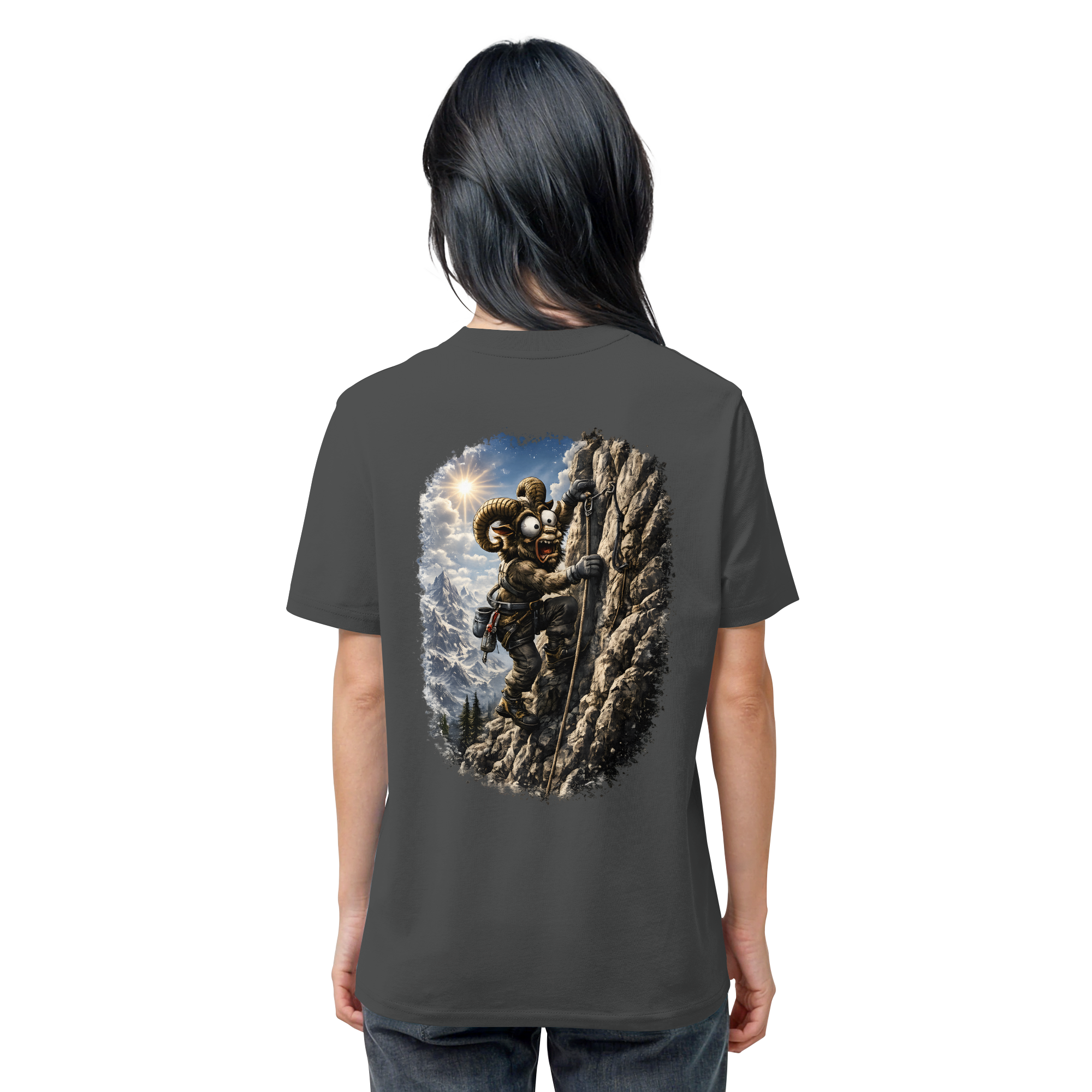 Tiefenblick Klettern - Organic Shirt