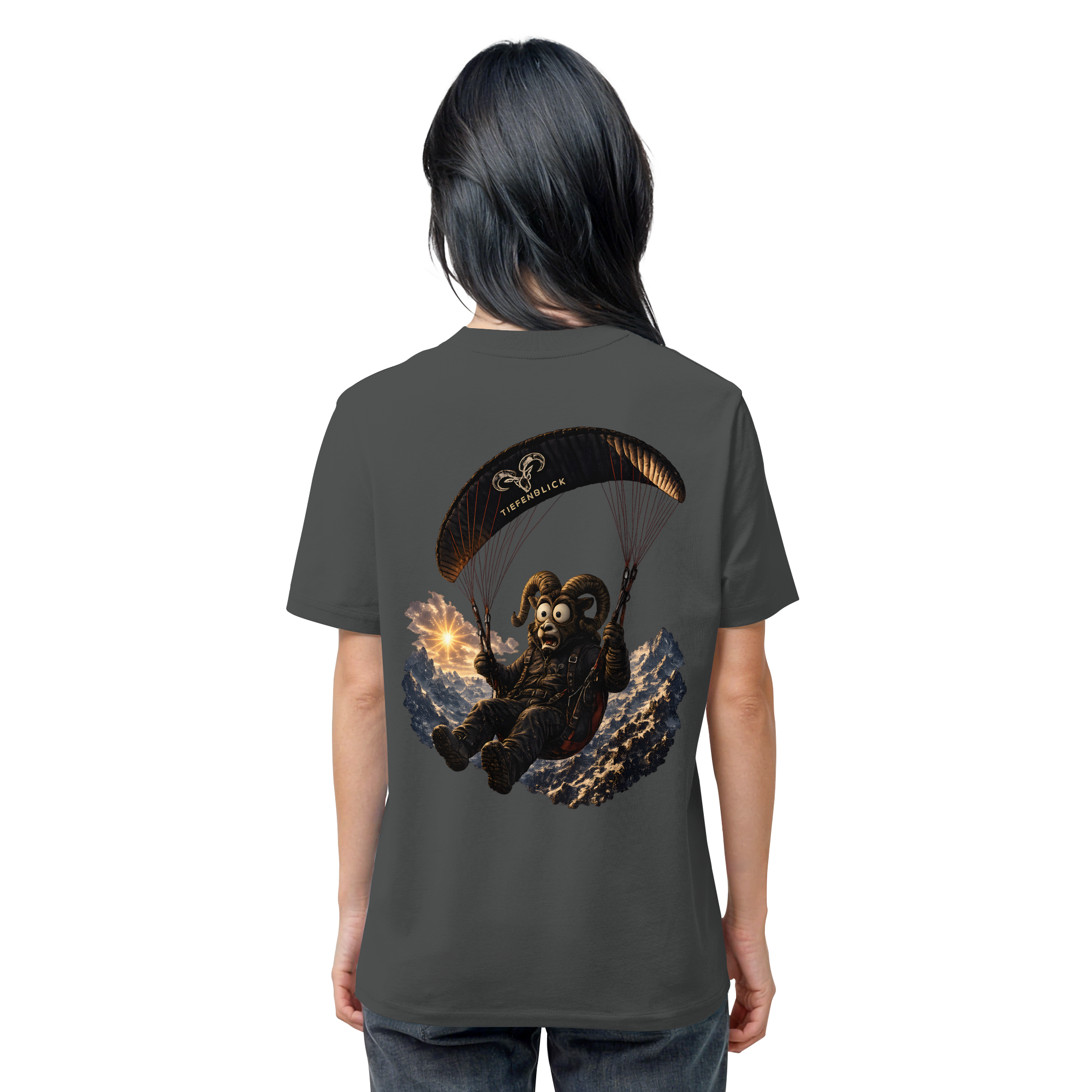 Tiefenblick Paraglider  - Organic Shirt