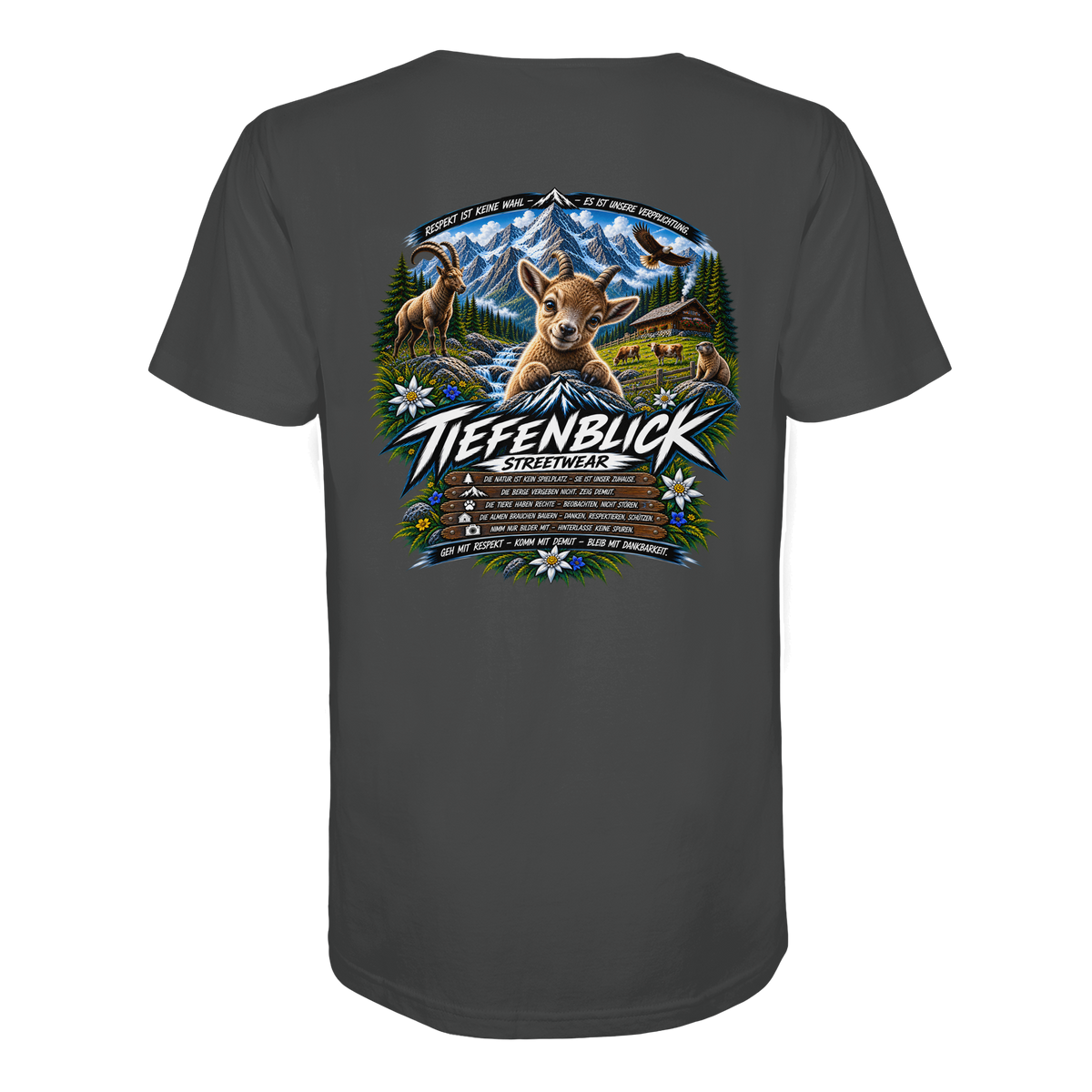 Tiefenblick Respekt Edition - Organic Shirt