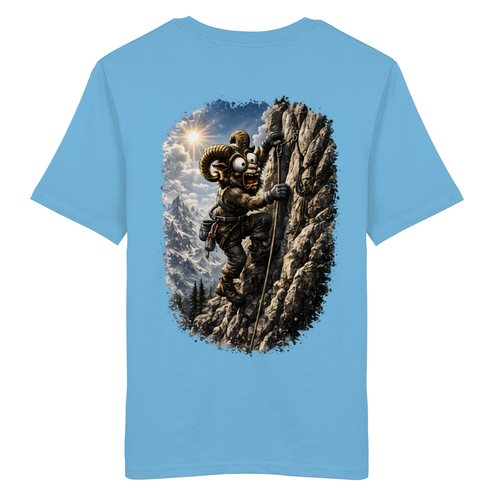 Tiefenblick Klettern - Organic Shirt