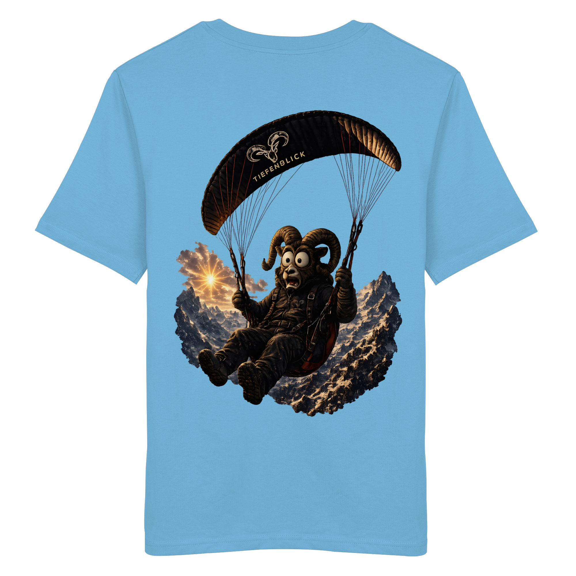 Tiefenblick Paraglider  - Organic Shirt
