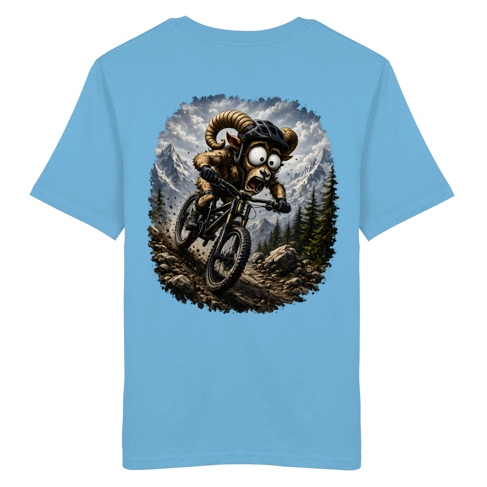 Tiefenblick Downhill - Organic Shirt