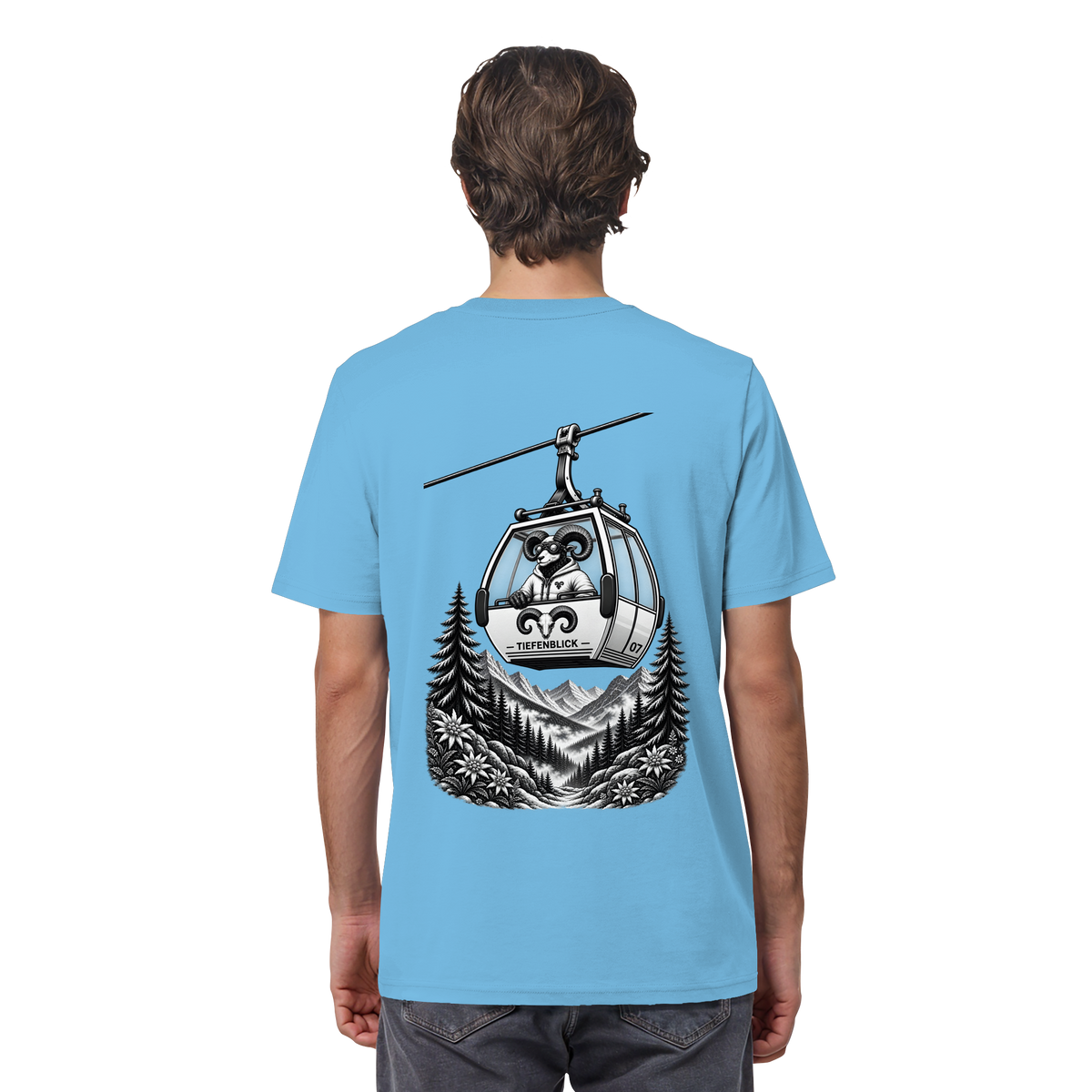 Tiefenblick Gondel Fun  - Organic Shirt