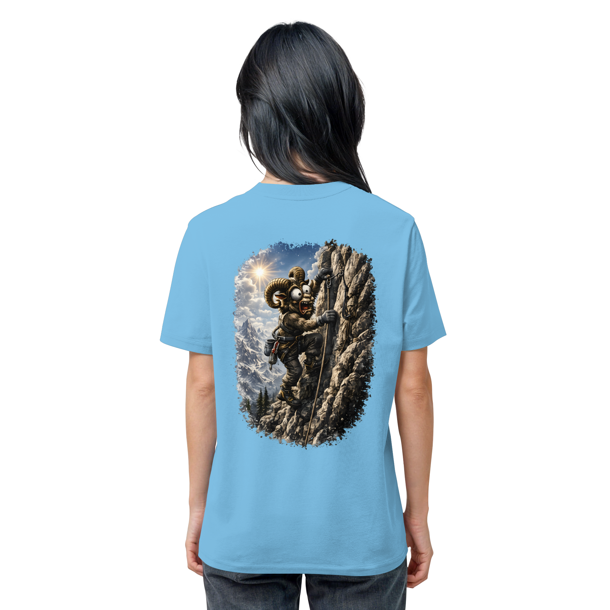 Tiefenblick Klettern - Organic Shirt