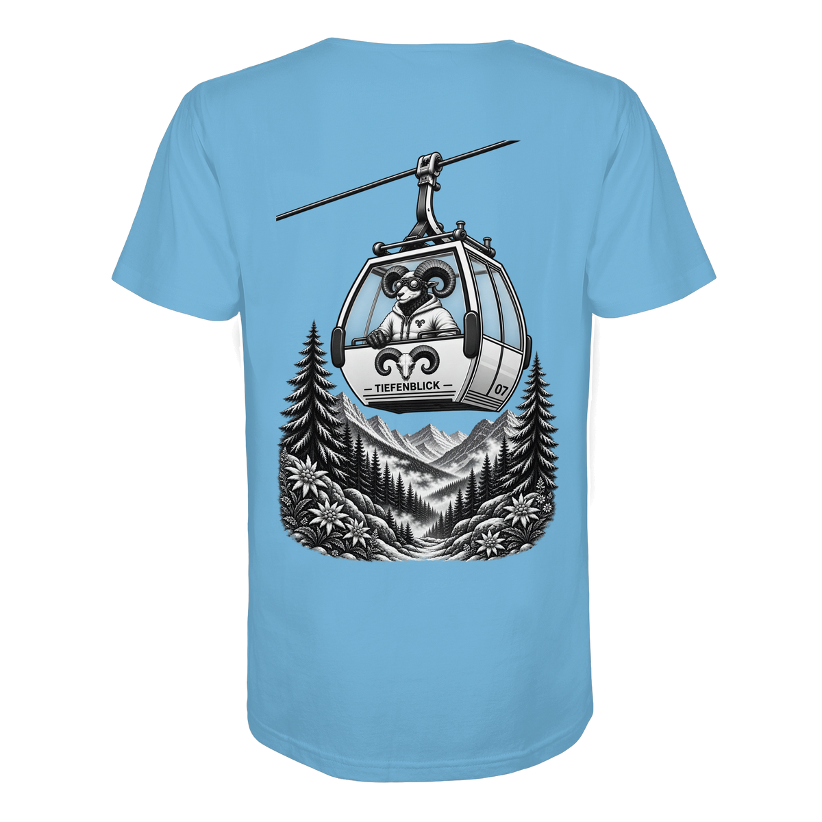 Tiefenblick Gondel Fun  - Organic Shirt