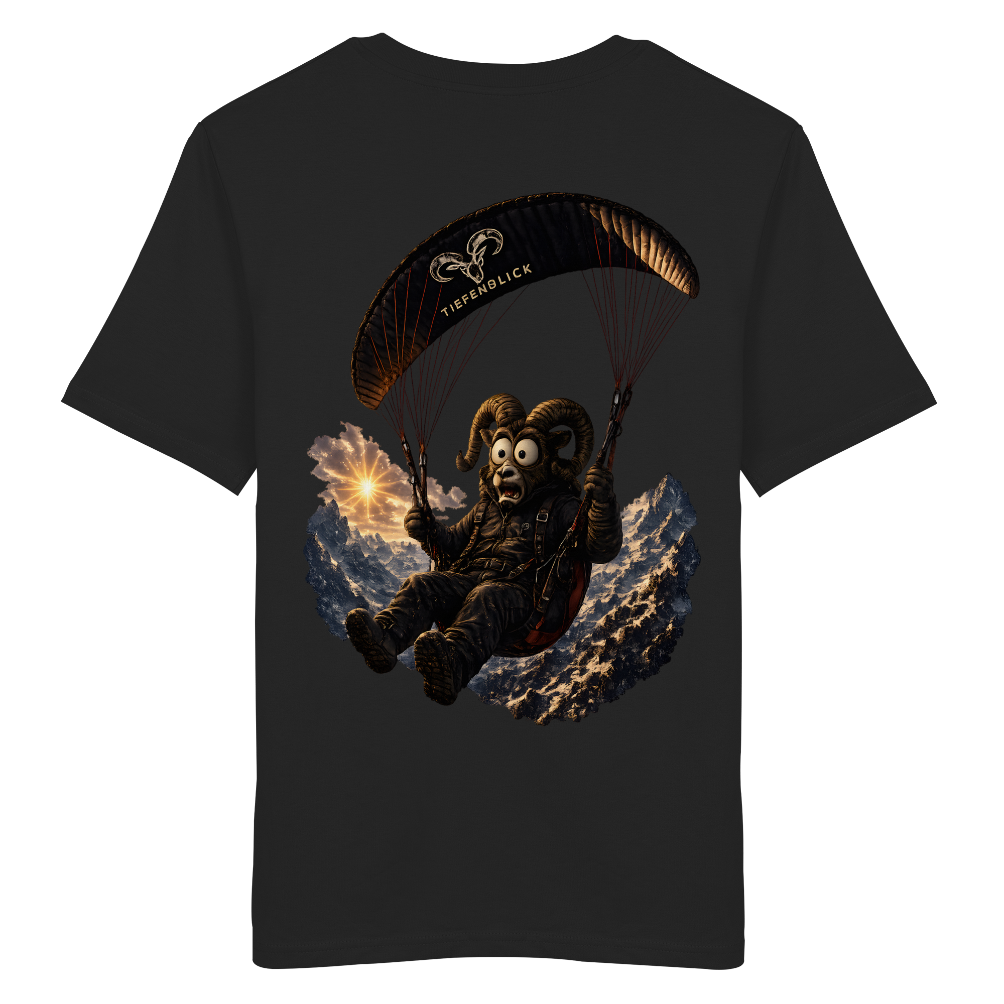 Tiefenblick Paraglider  - Organic Shirt