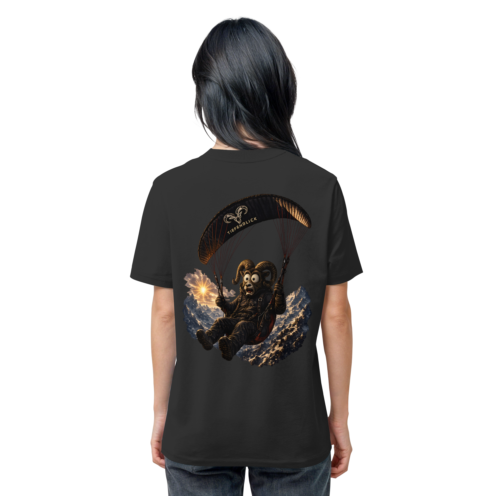 Tiefenblick Paraglider  - Organic Shirt