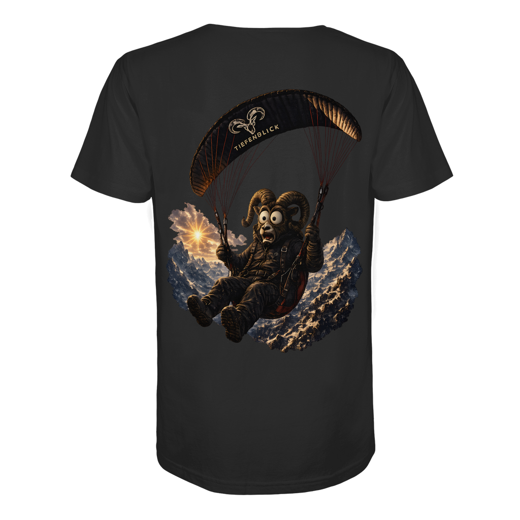 Tiefenblick Paraglider  - Organic Shirt