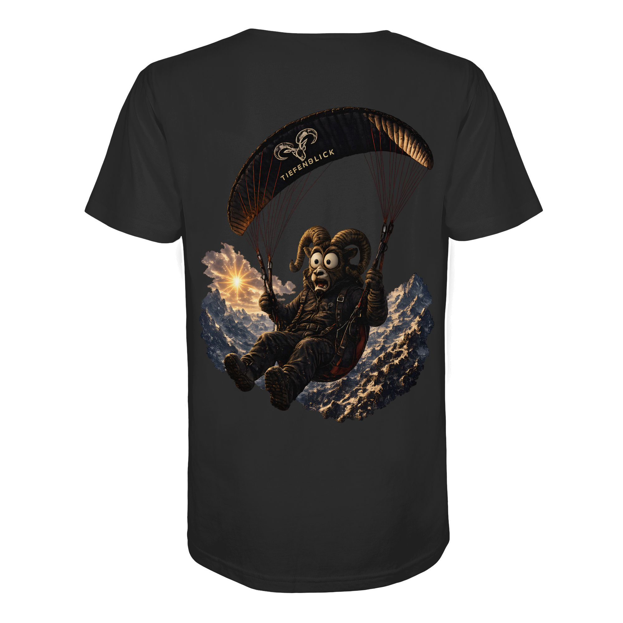 Tiefenblick Paraglider  - Organic Shirt