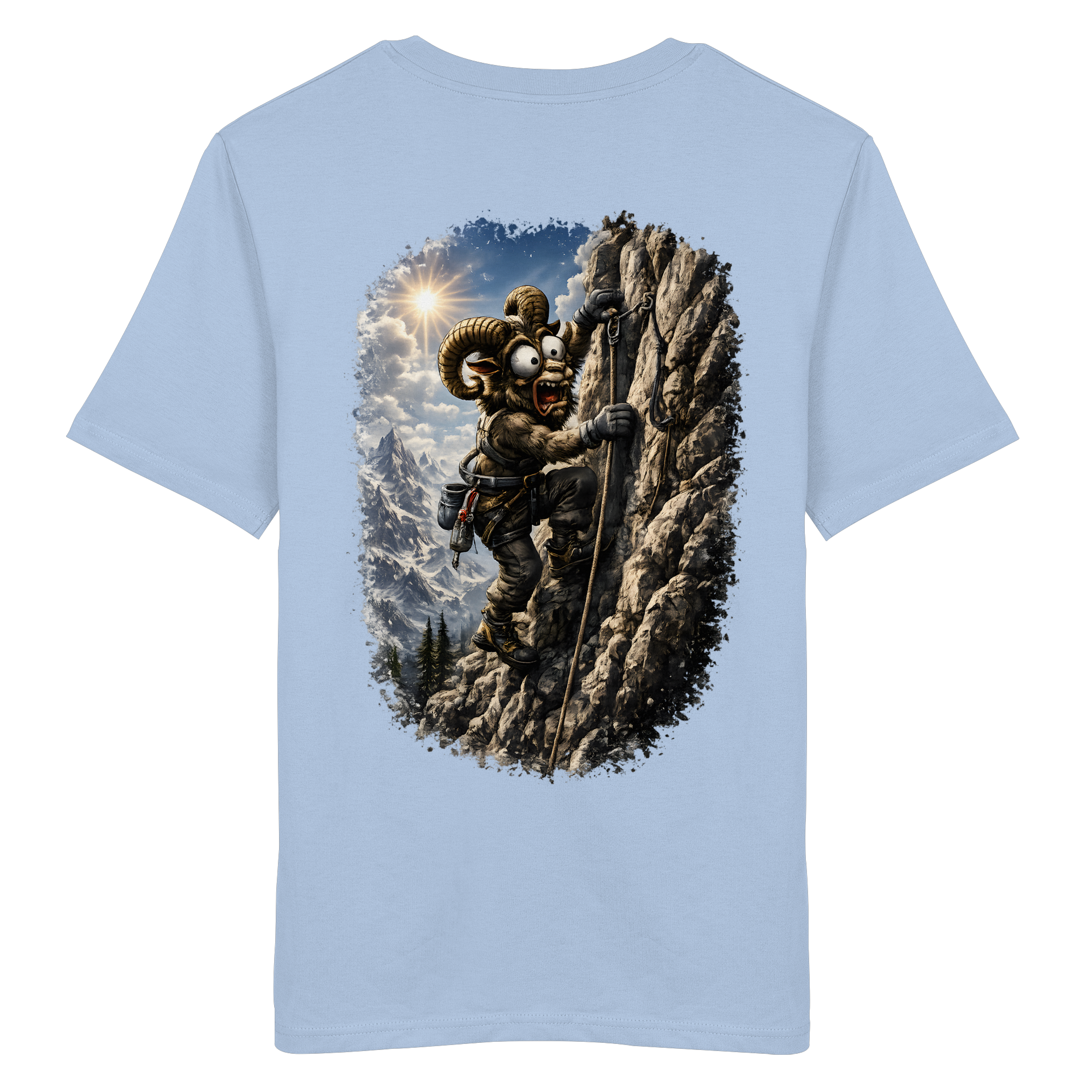 Tiefenblick Klettern - Organic Shirt