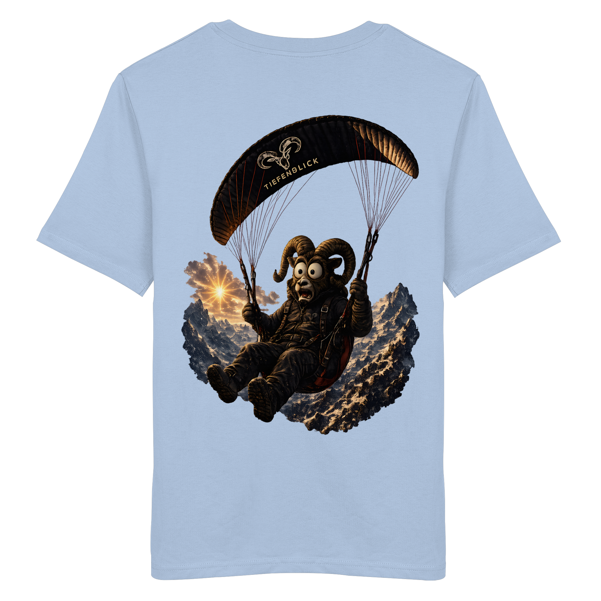 Tiefenblick Paraglider  - Organic Shirt