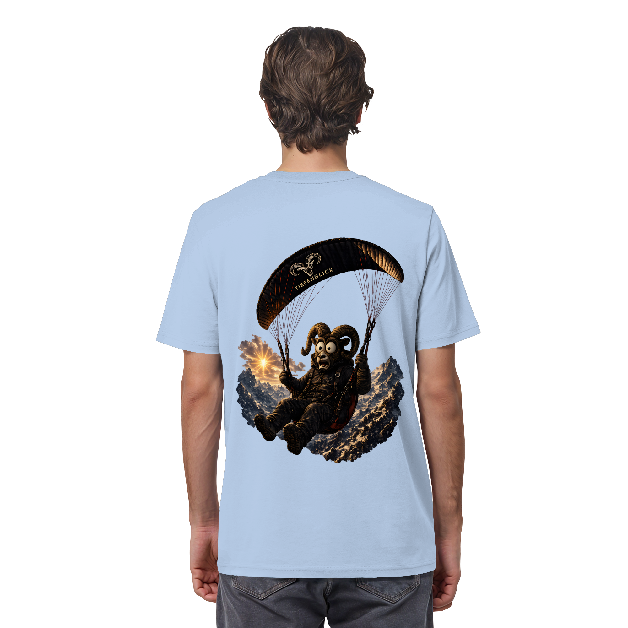 Tiefenblick Paraglider  - Organic Shirt