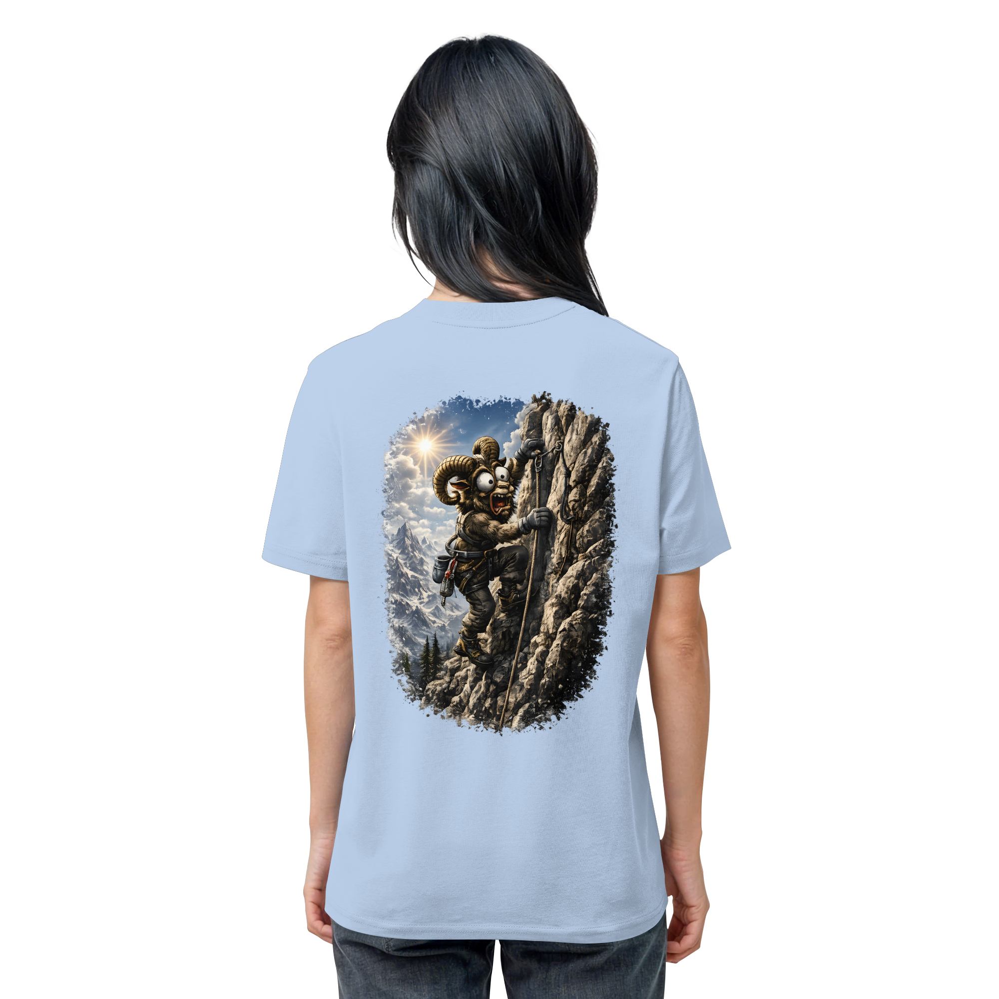 Tiefenblick Klettern - Organic Shirt
