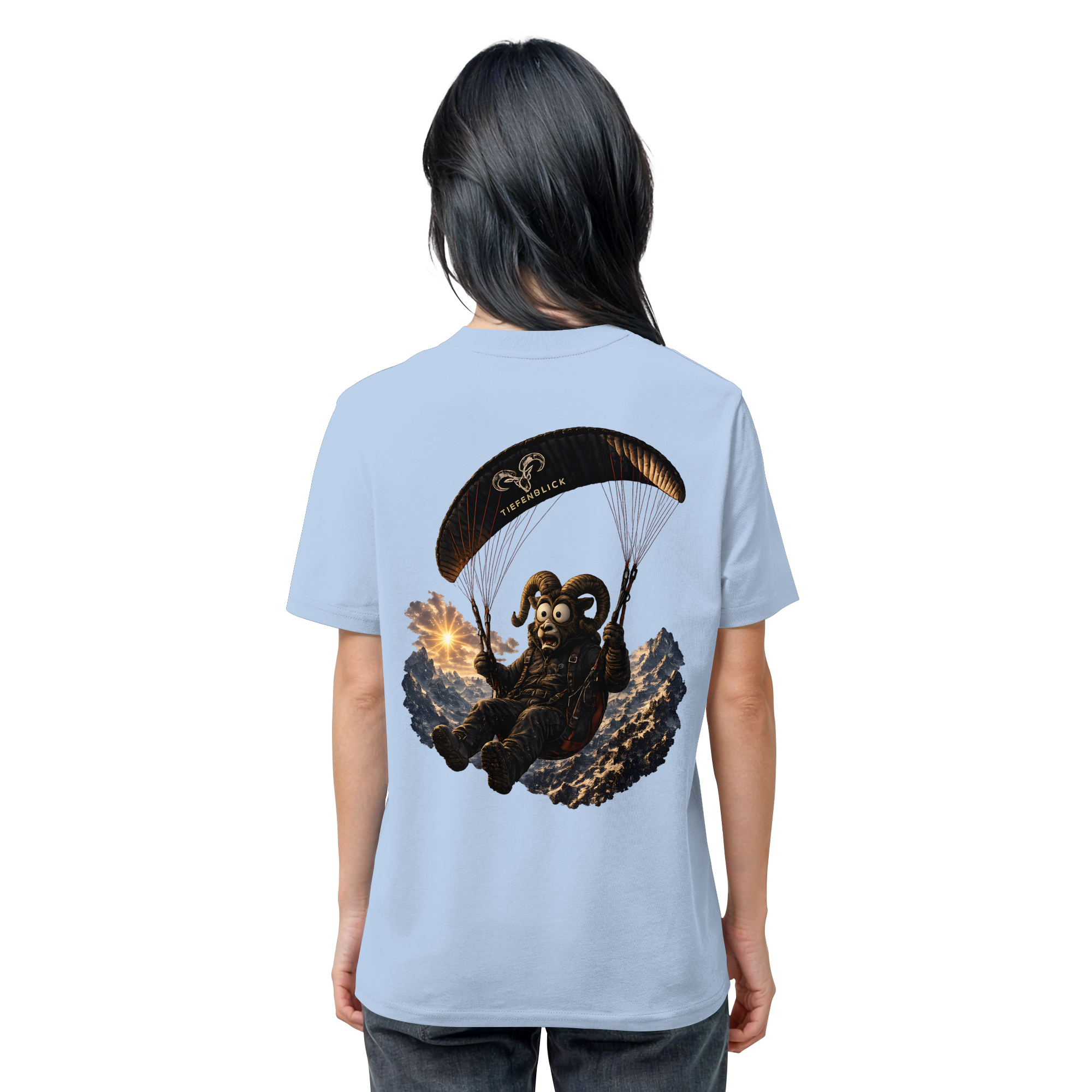 Tiefenblick Paraglider  - Organic Shirt