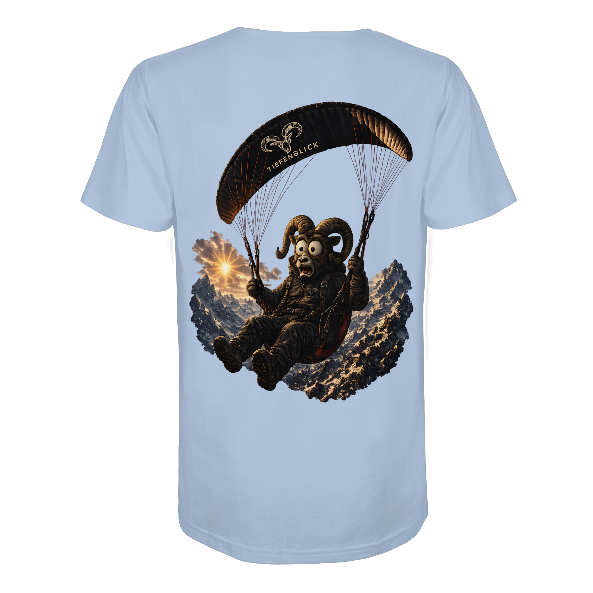 Tiefenblick Paraglider  - Organic Shirt
