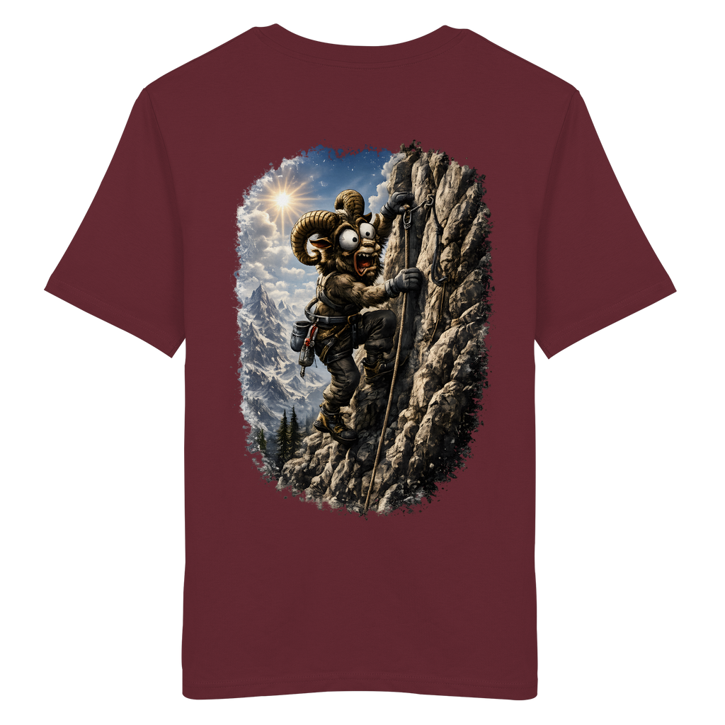 Tiefenblick Klettern - Organic Shirt