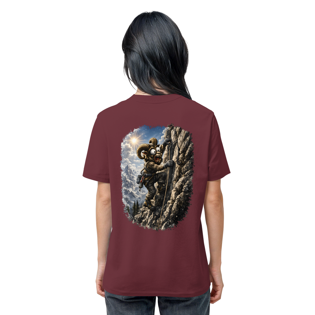 Tiefenblick Klettern - Organic Shirt