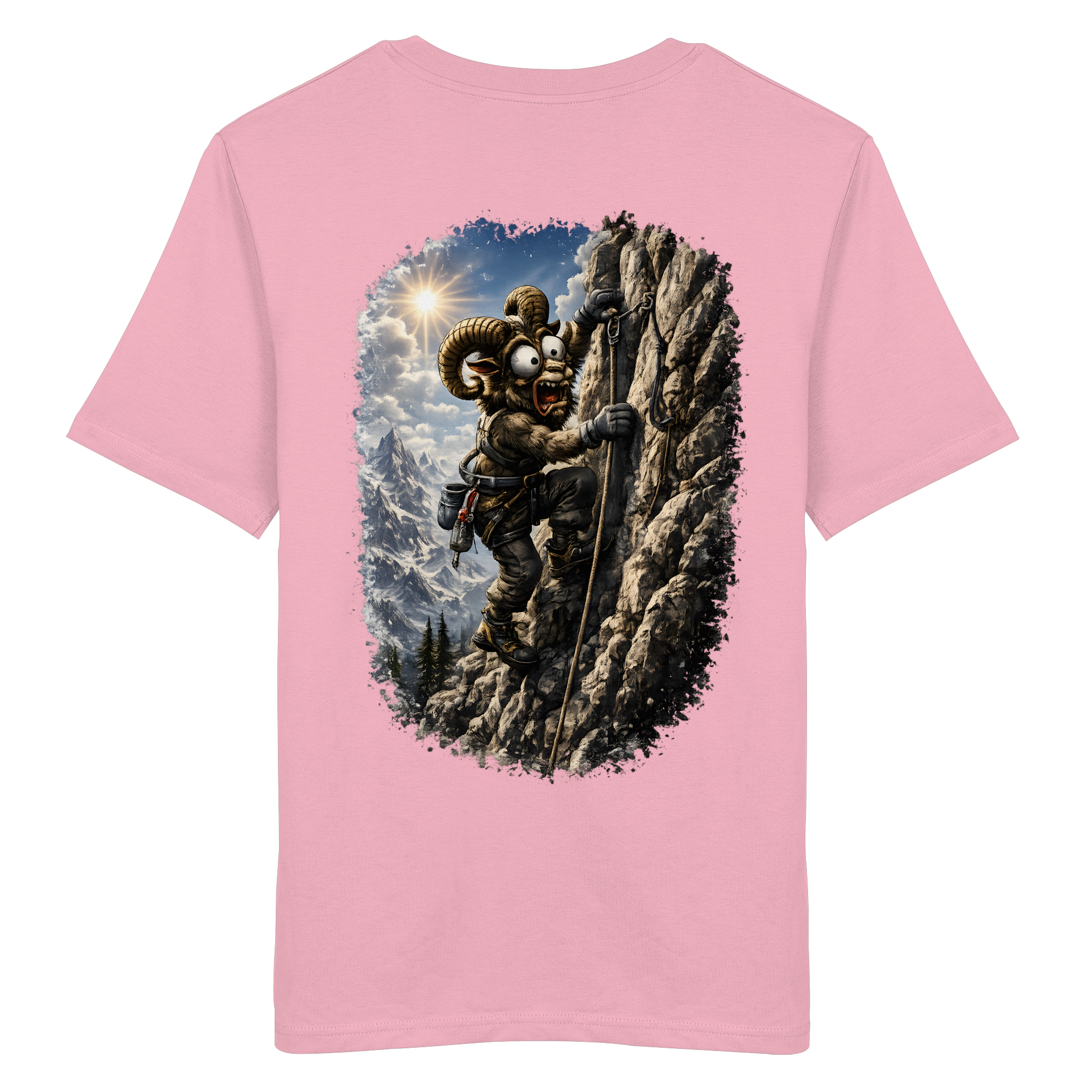 Tiefenblick Klettern - Organic Shirt