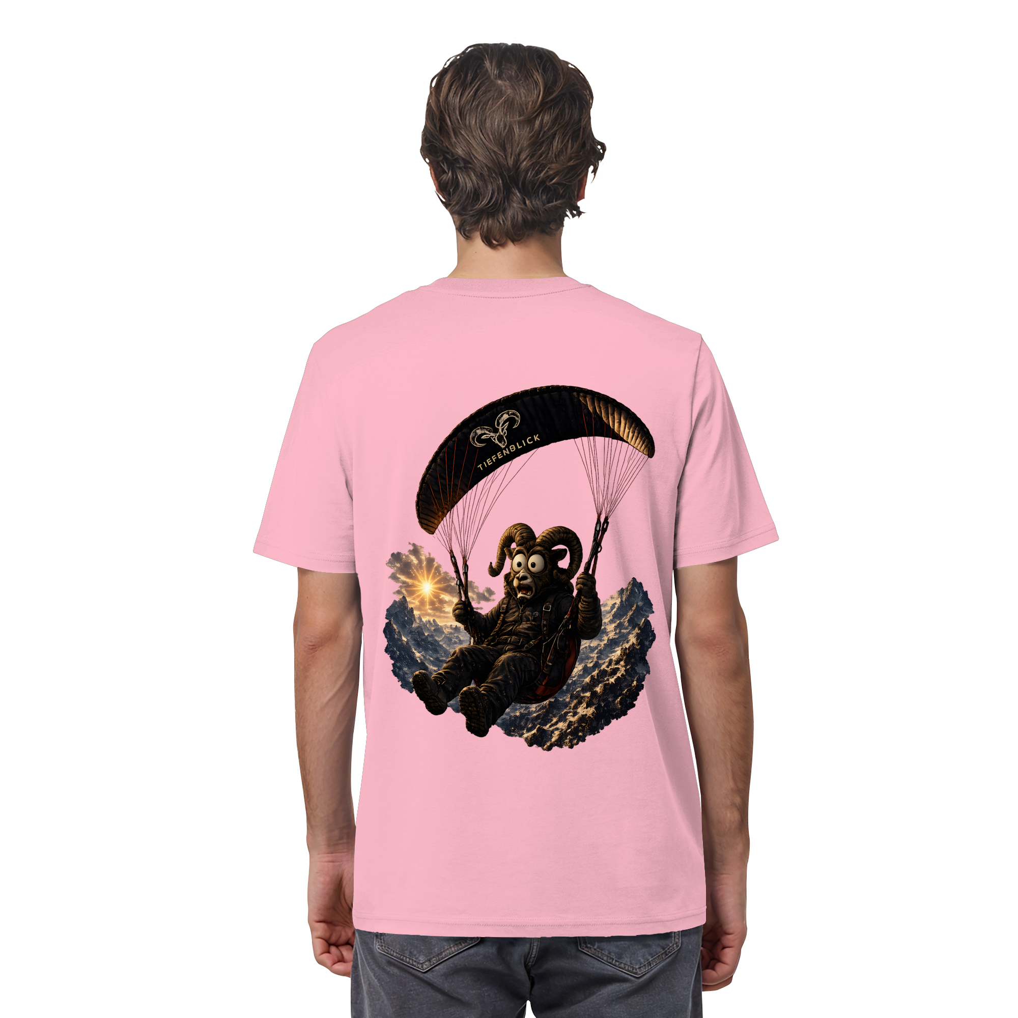 Tiefenblick Paraglider  - Organic Shirt