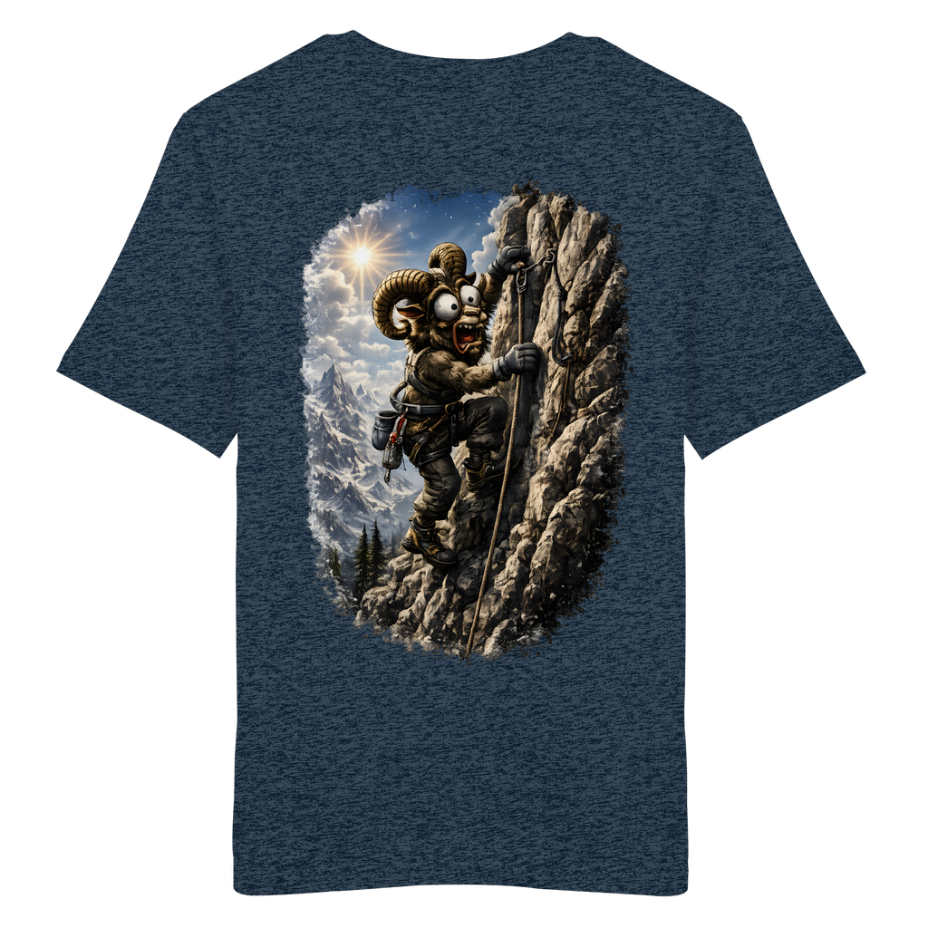 Tiefenblick Klettern - Organic Shirt