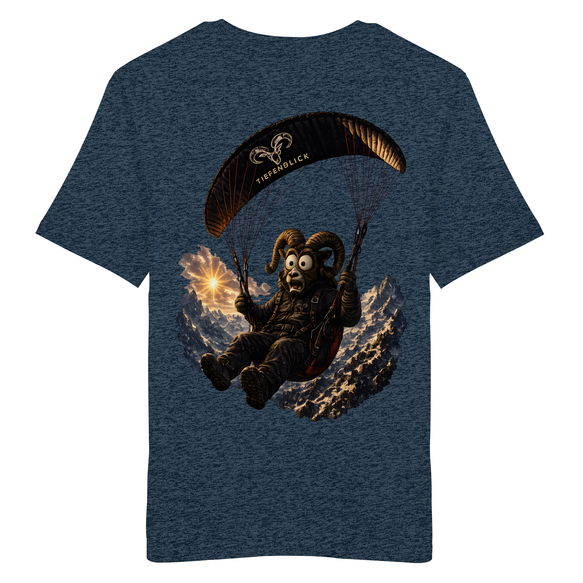 Tiefenblick Paraglider  - Organic Shirt