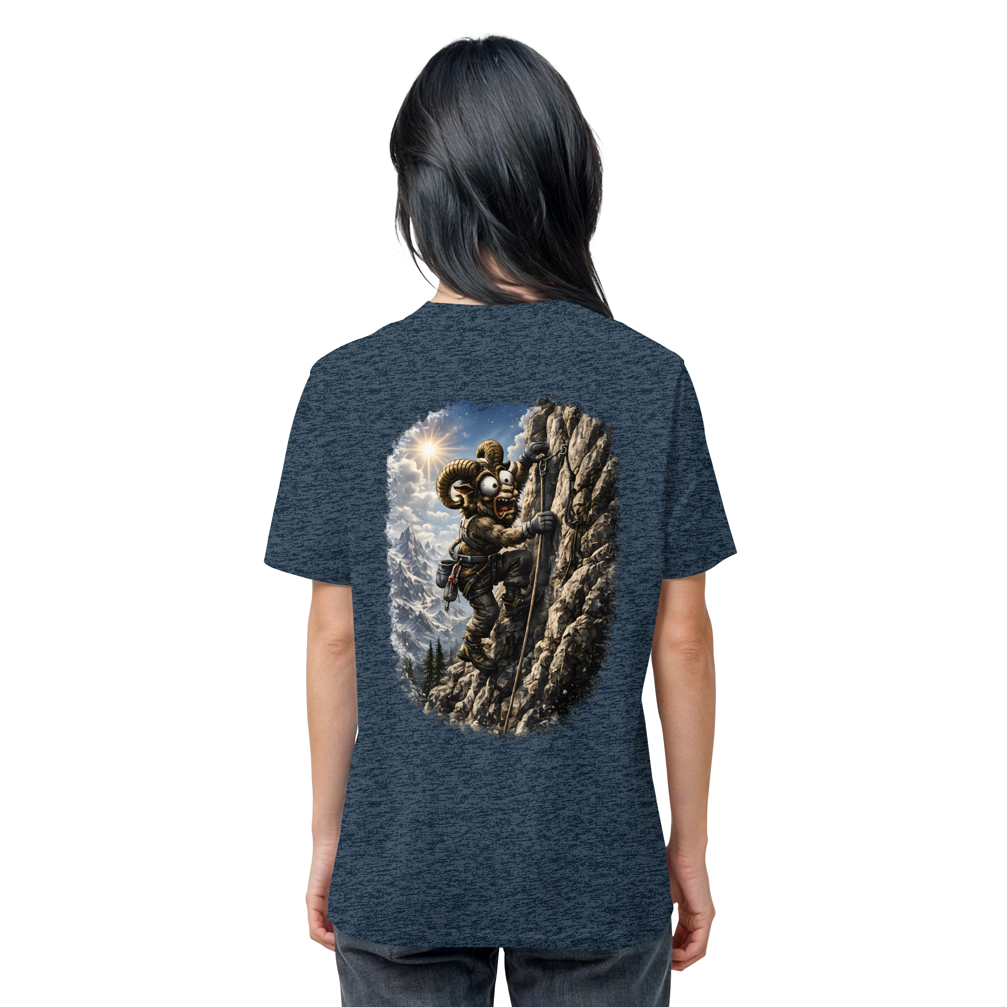 Tiefenblick Klettern - Organic Shirt