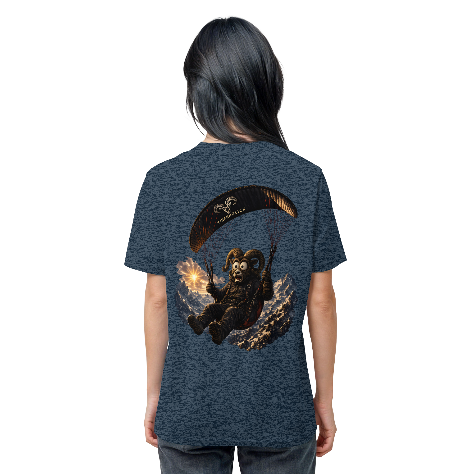 Tiefenblick Paraglider  - Organic Shirt