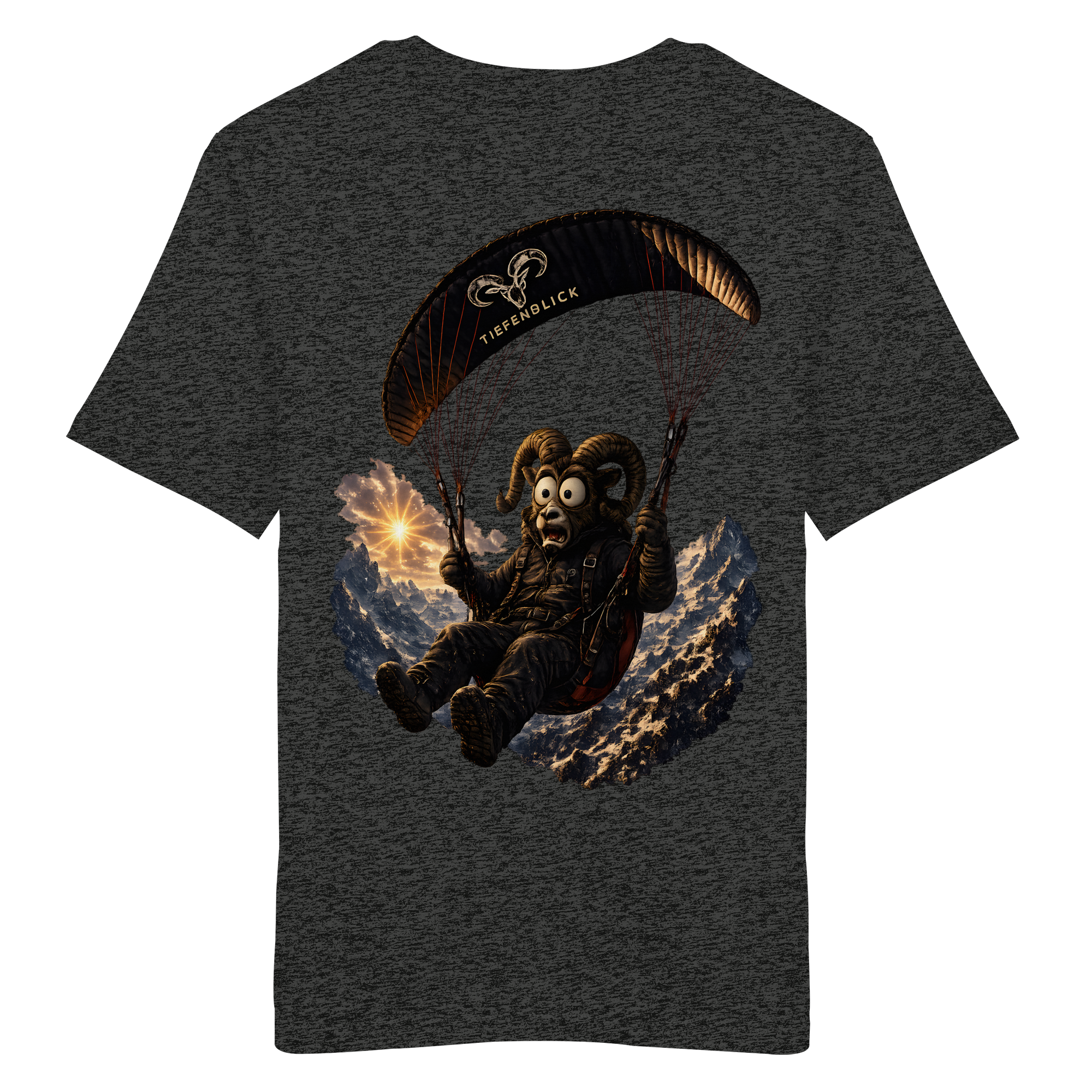 Tiefenblick Paraglider  - Organic Shirt
