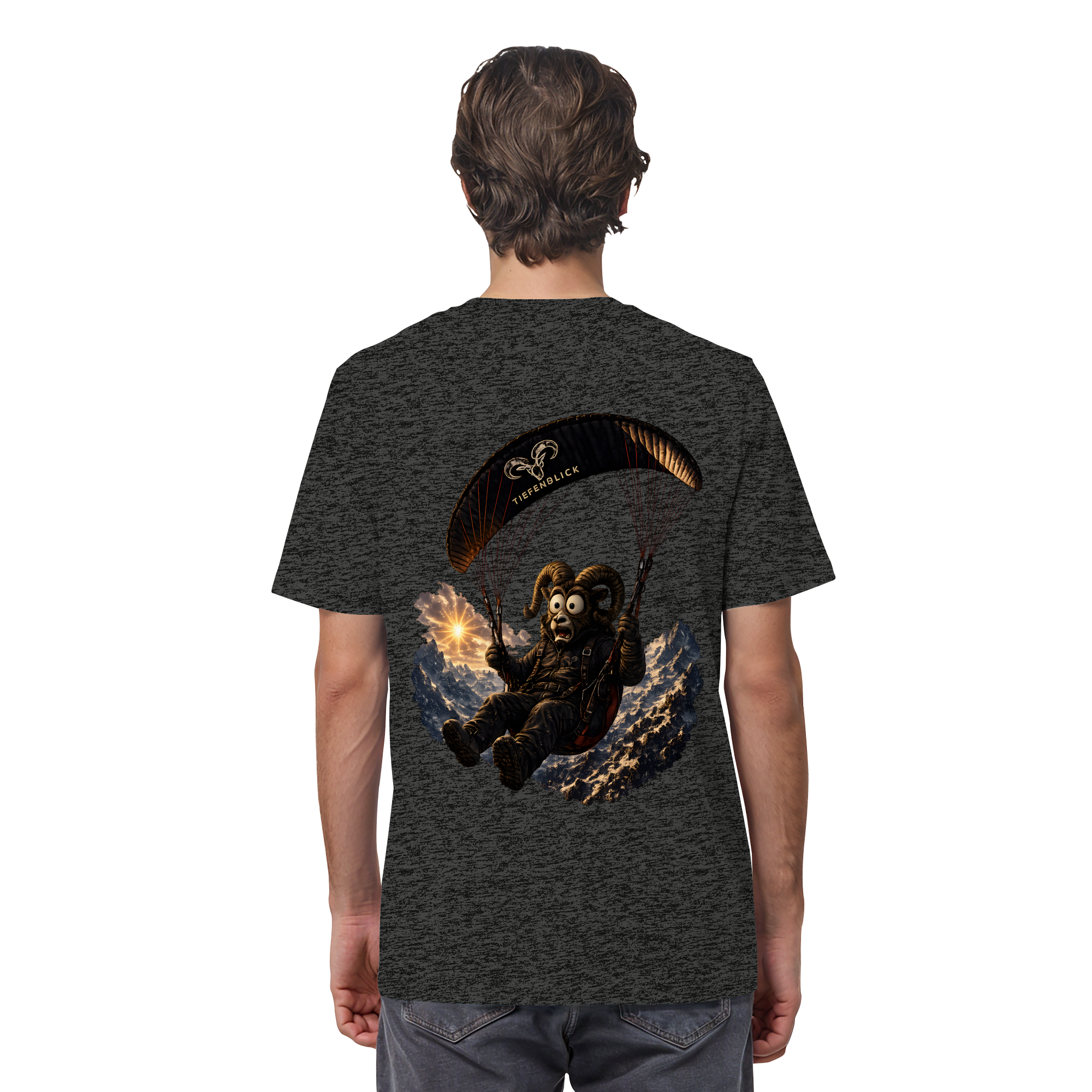 Tiefenblick Paraglider  - Organic Shirt
