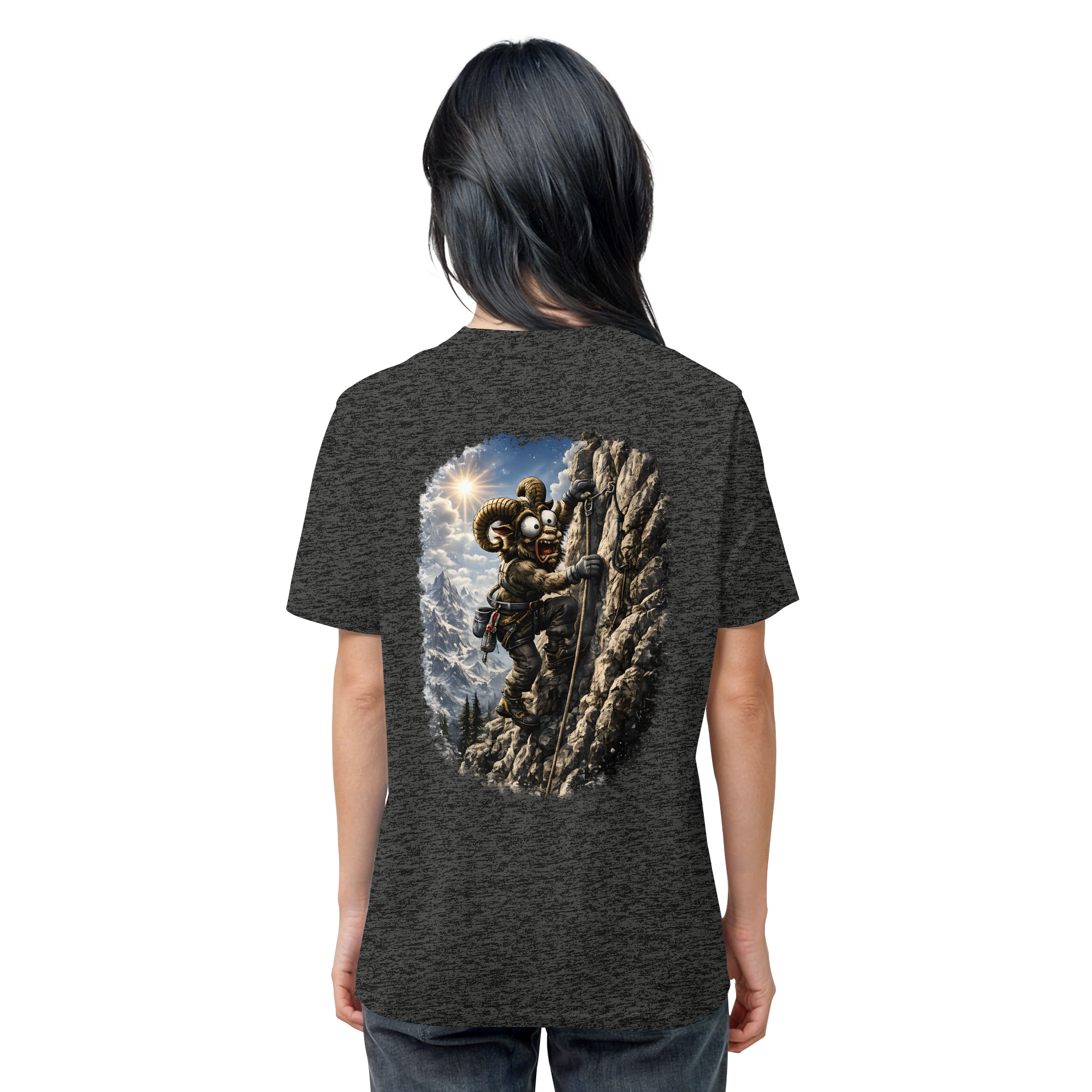 Tiefenblick Klettern - Organic Shirt