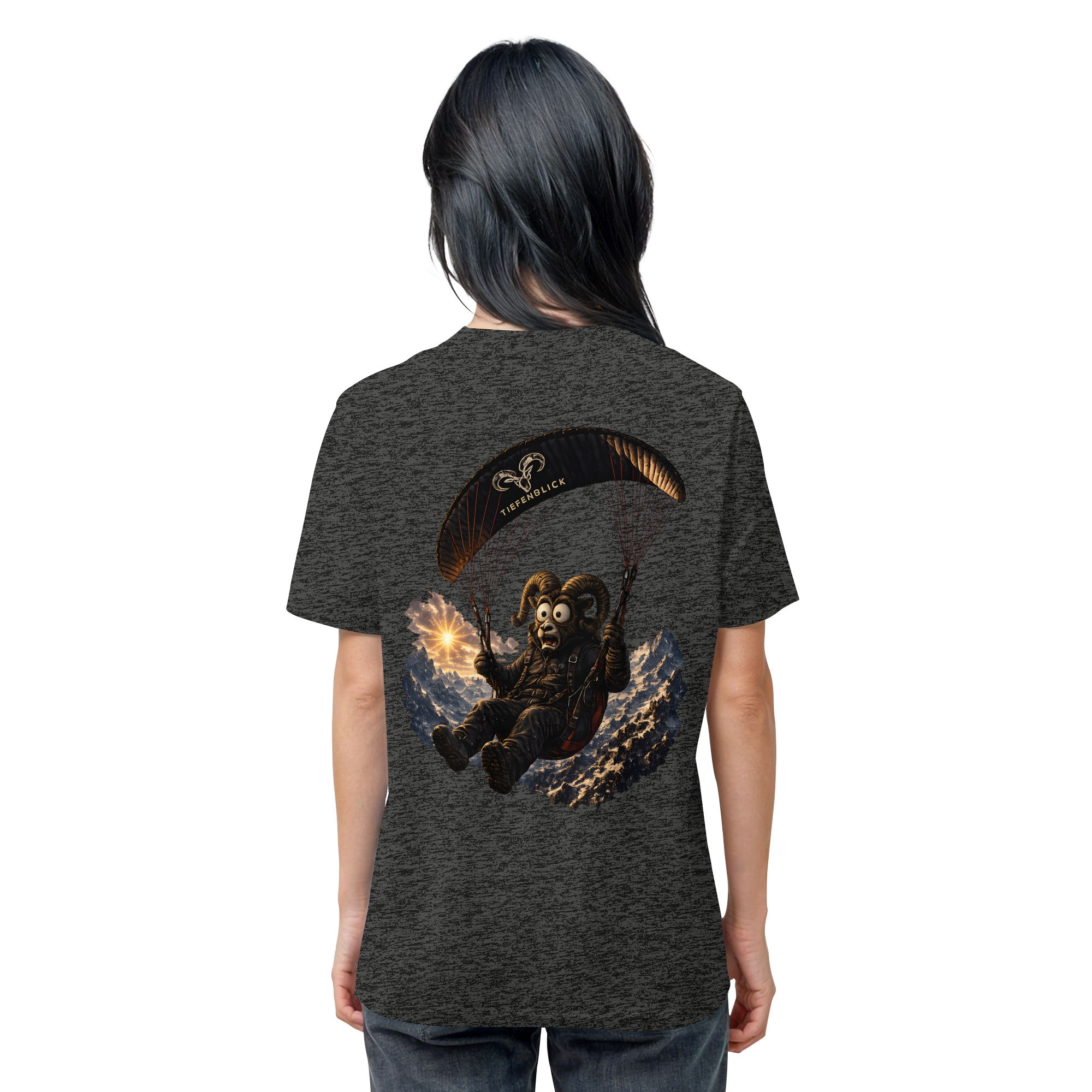 Tiefenblick Paraglider  - Organic Shirt