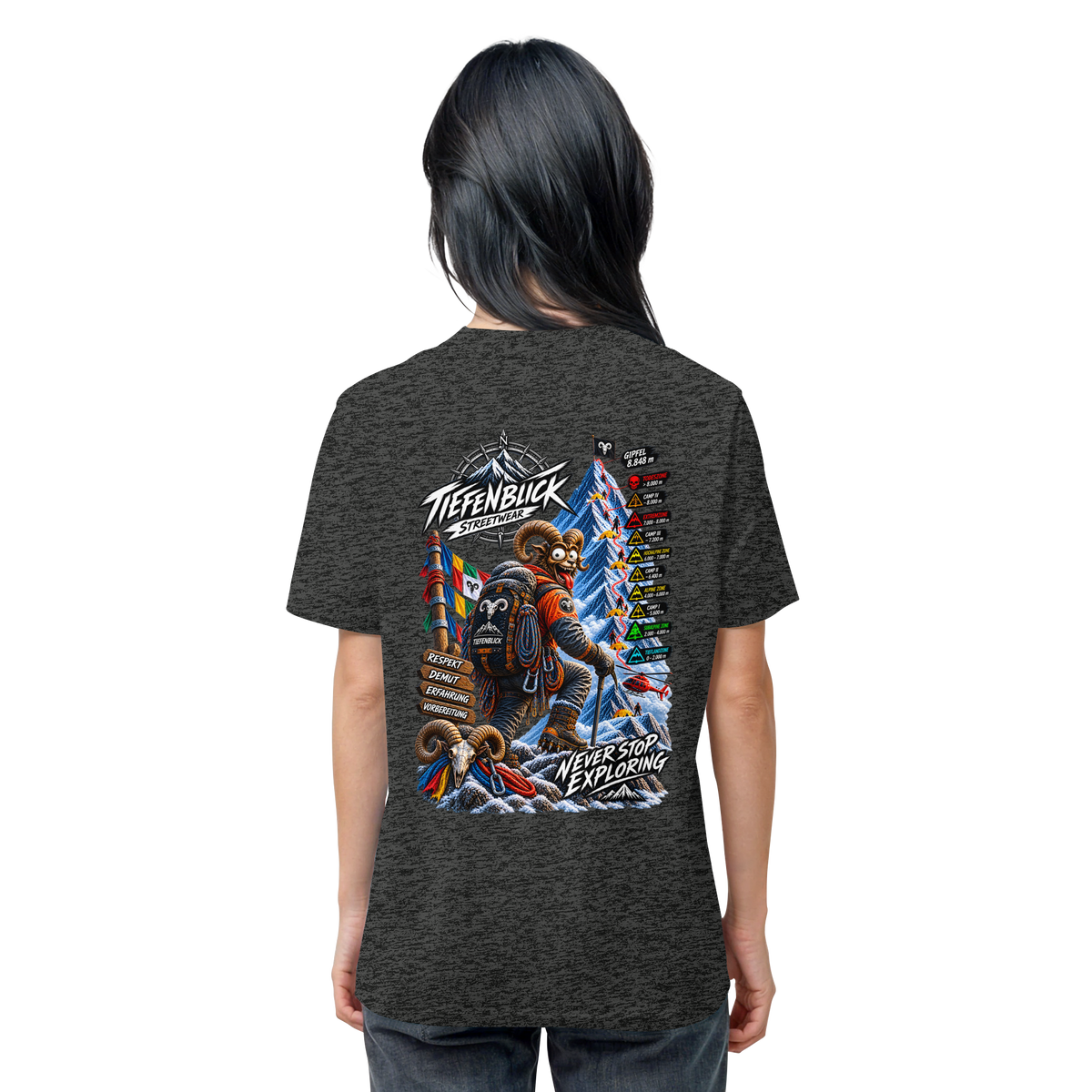 Tiefenblick Todeszone Fun - Organic Shirt