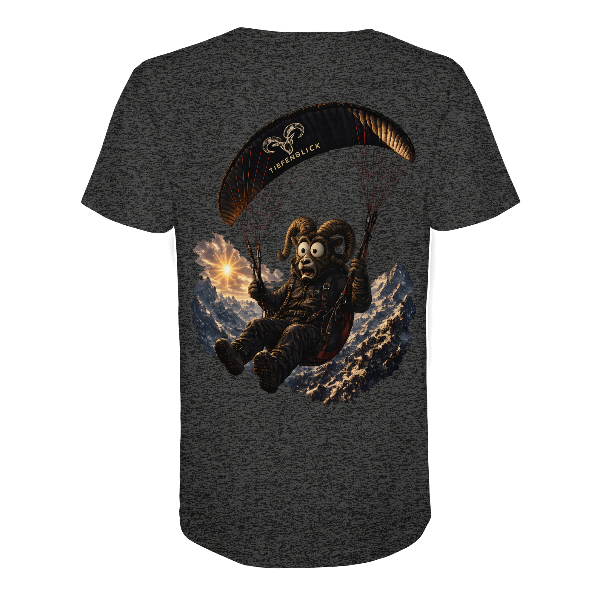 Tiefenblick Paraglider  - Organic Shirt