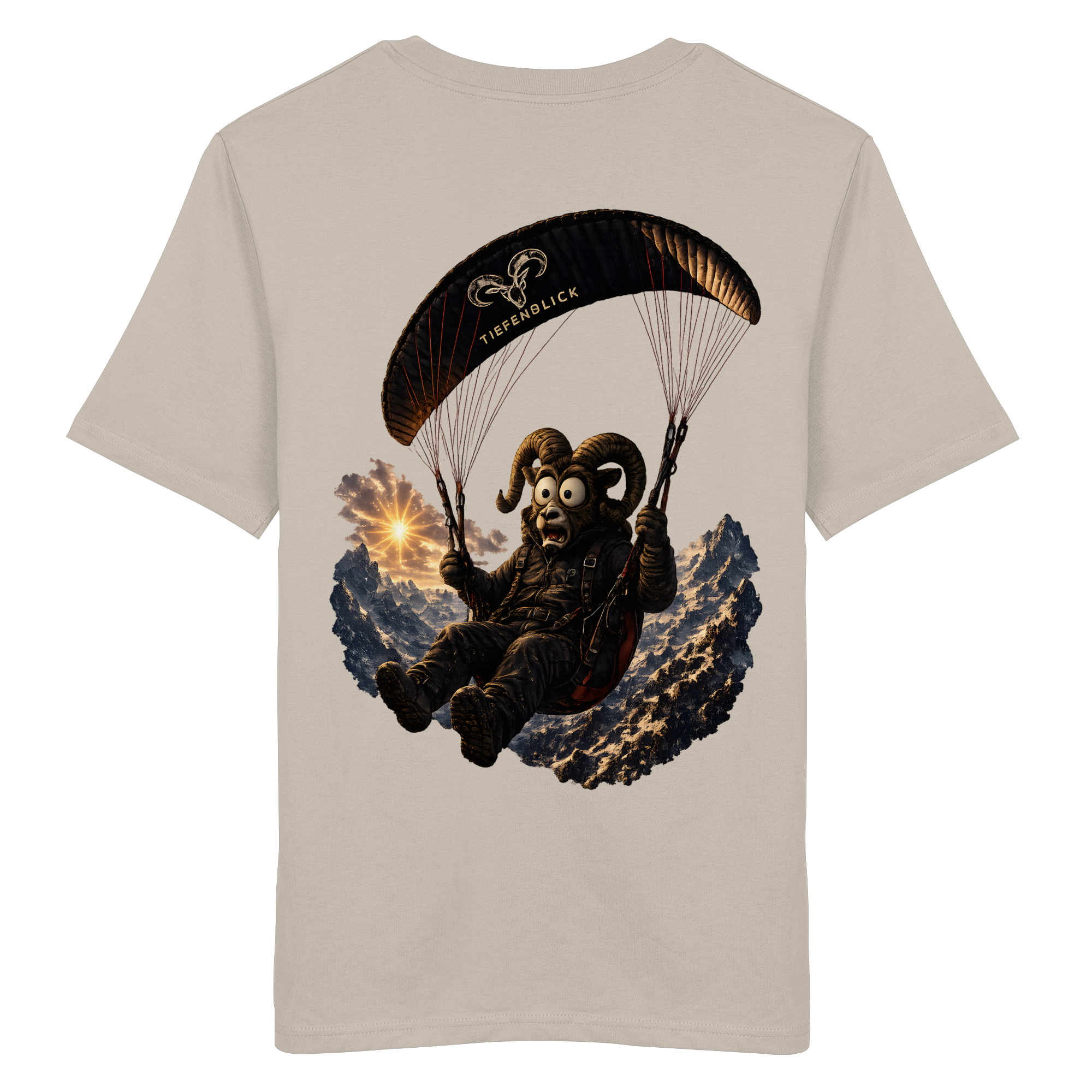 Tiefenblick Paraglider  - Organic Shirt
