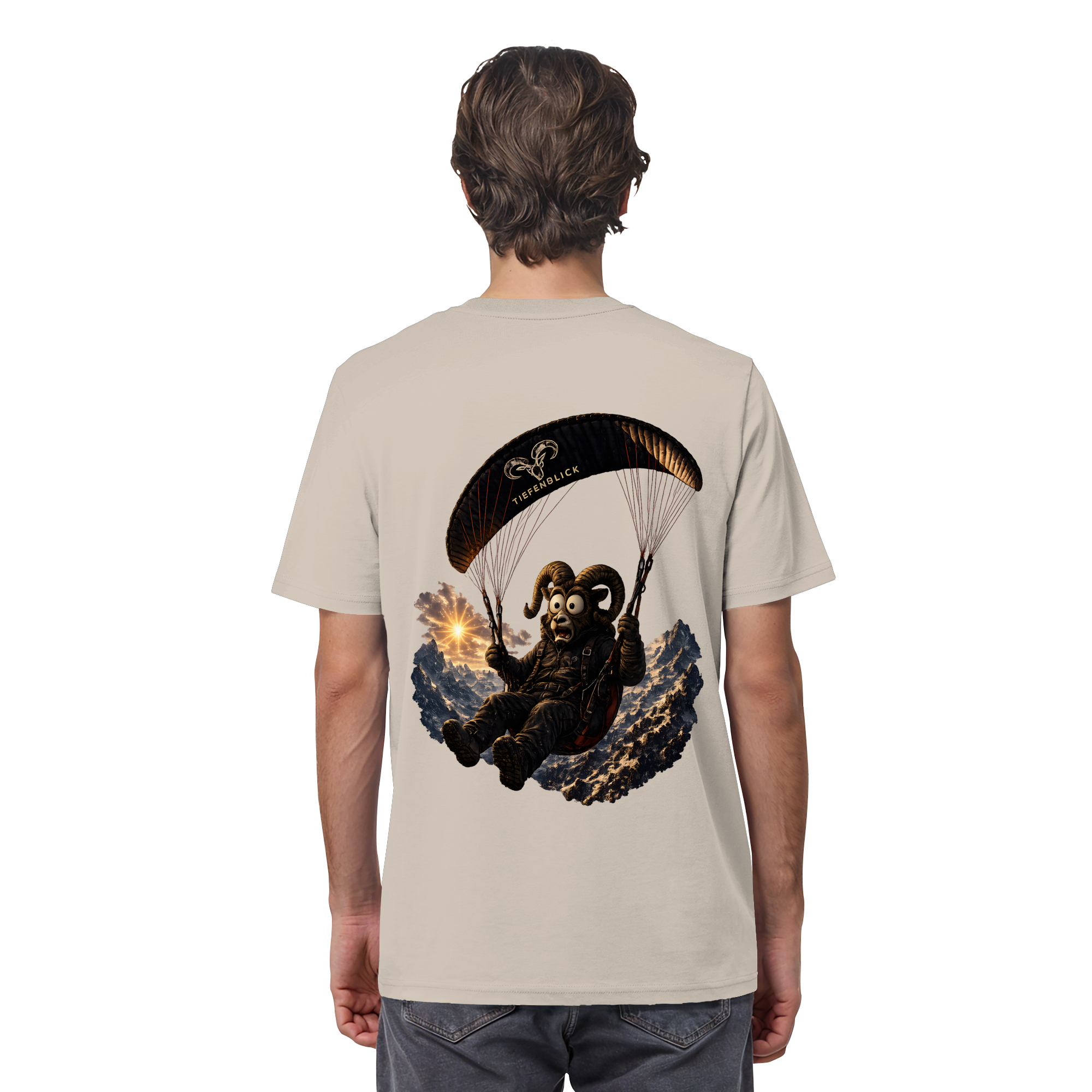 Tiefenblick Paraglider  - Organic Shirt