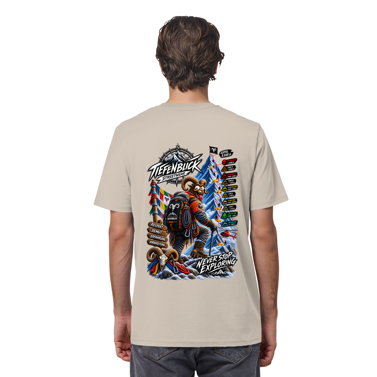 Tiefenblick Todeszone Fun - Organic Shirt