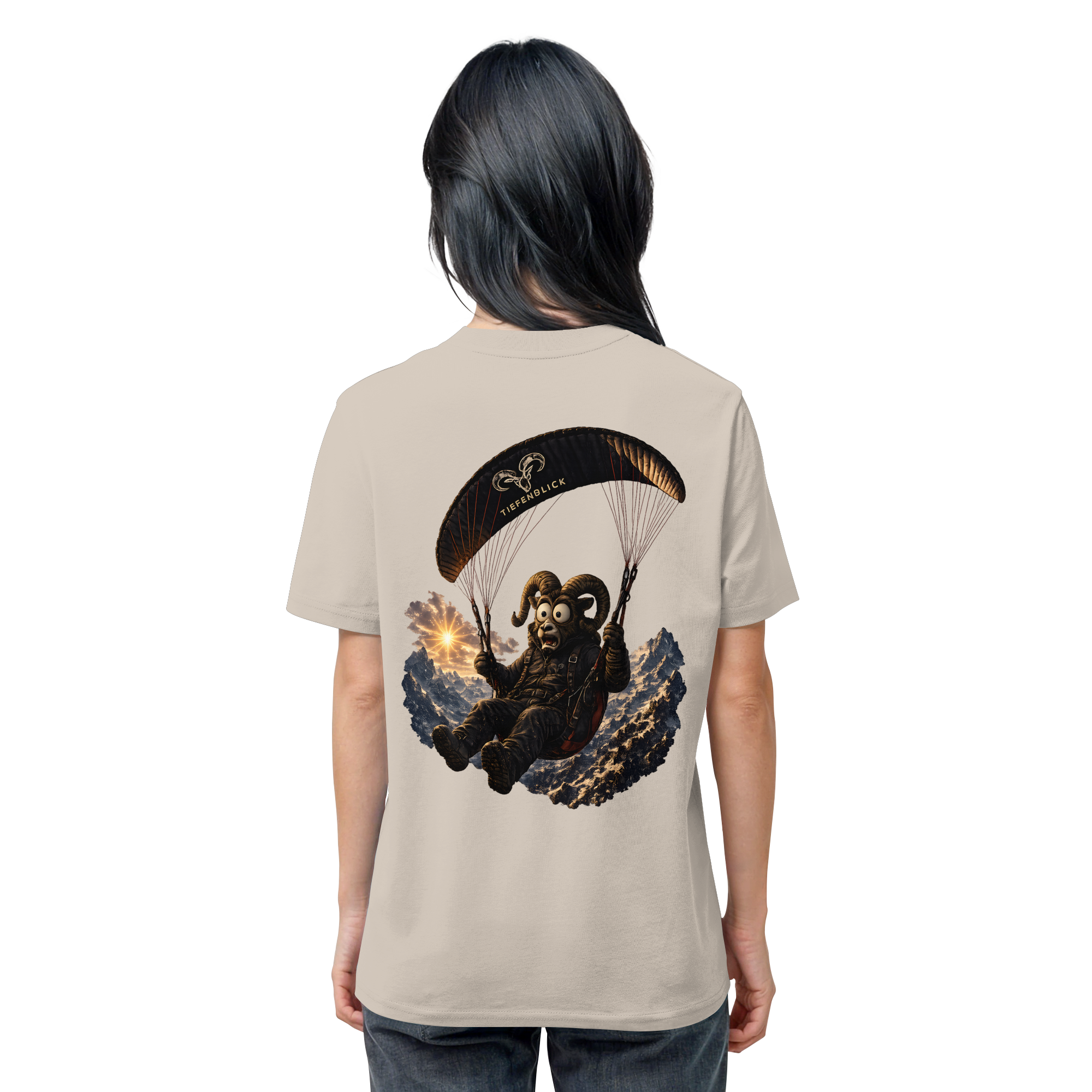 Tiefenblick Paraglider  - Organic Shirt