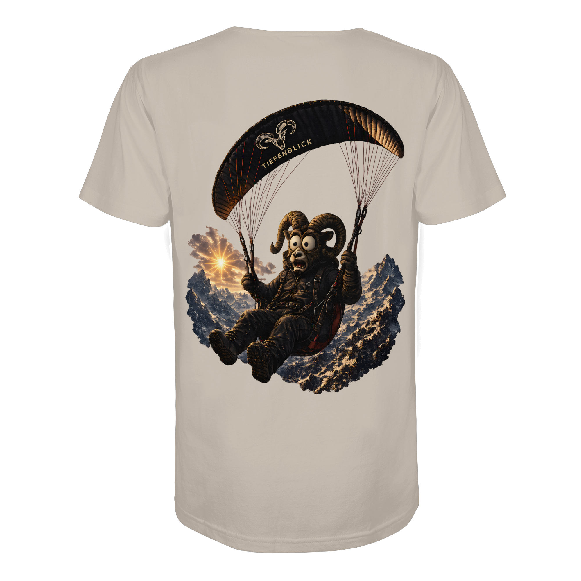 Tiefenblick Paraglider  - Organic Shirt