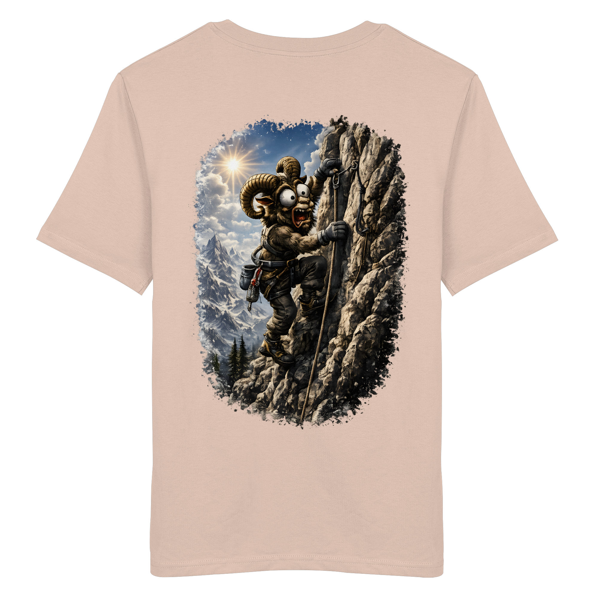 Tiefenblick Klettern - Organic Shirt