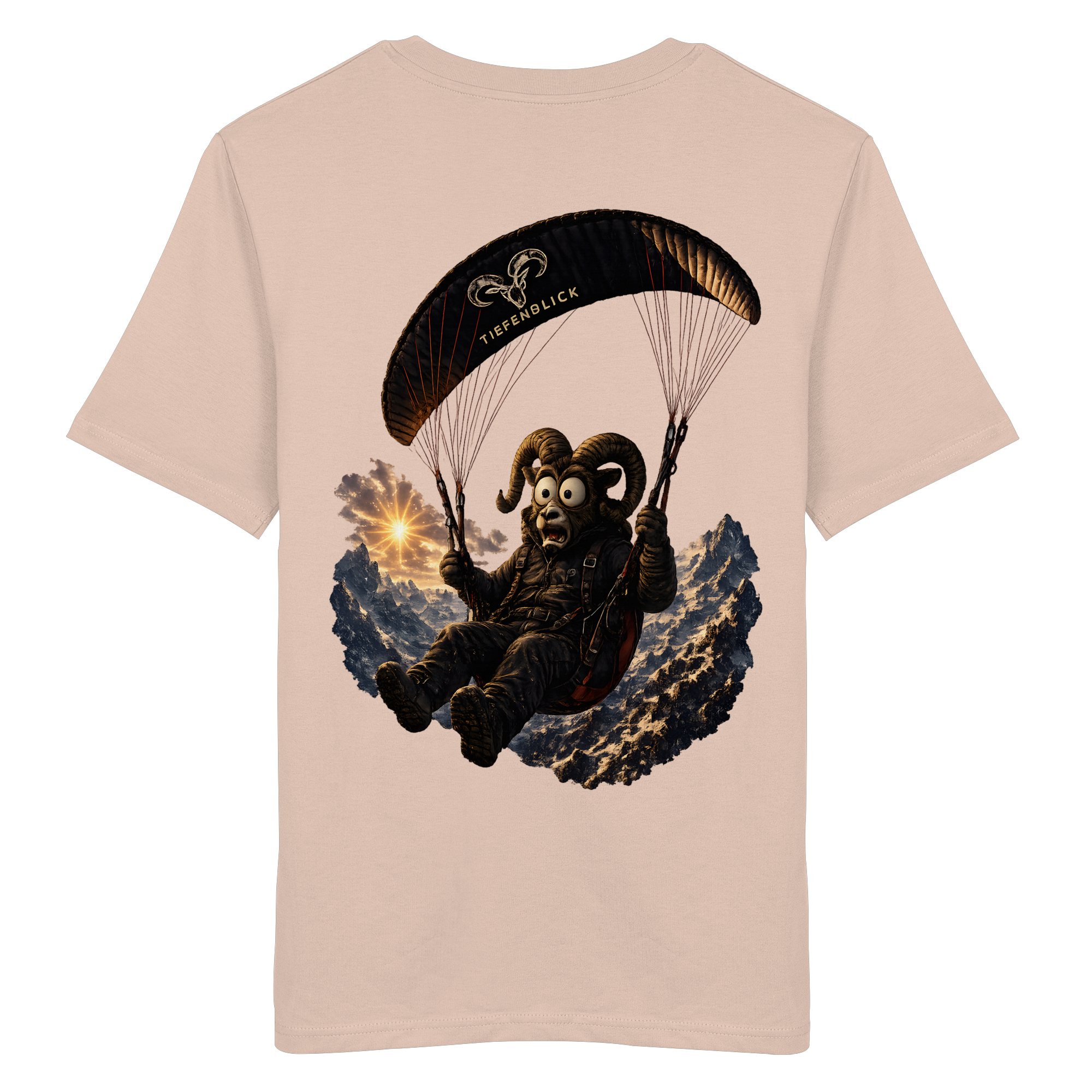Tiefenblick Paraglider  - Organic Shirt