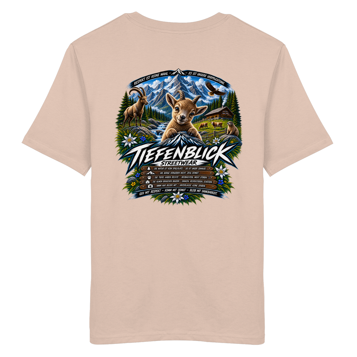 Tiefenblick Respekt Edition - Organic Shirt